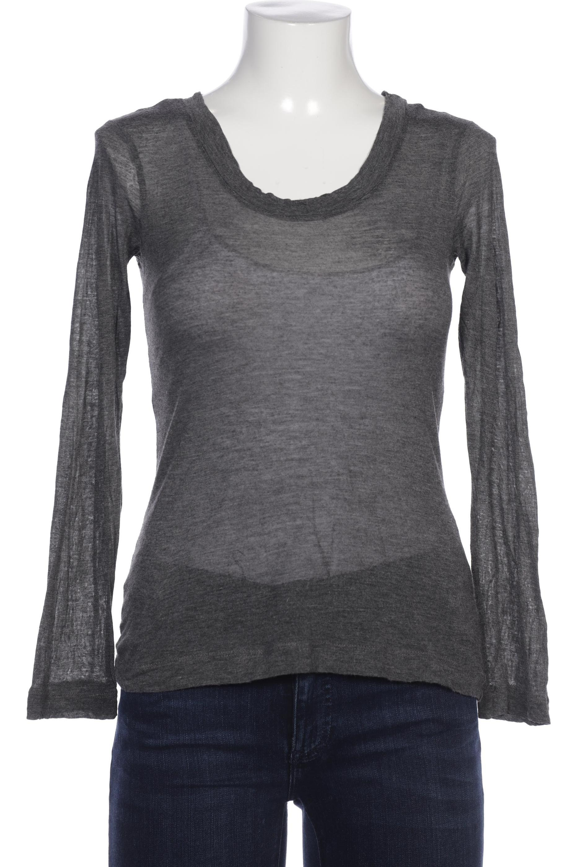 

DONNA KARAN NEW YORK Damen Langarmshirt, grau