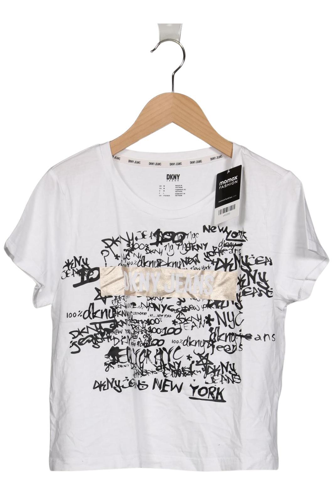 

Donna Karan NEW York Damen T-Shirt, weiß, Gr. 38