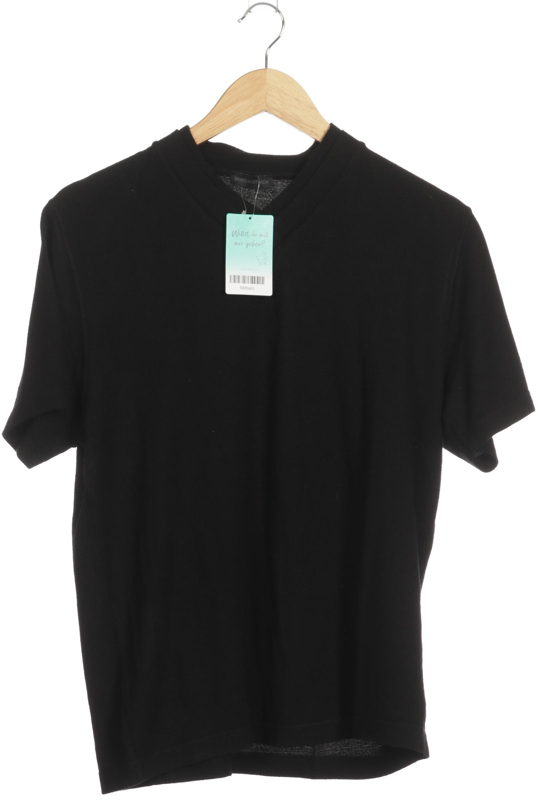 

Doris Hartwich Damen T-Shirt, schwarz, Gr. 50
