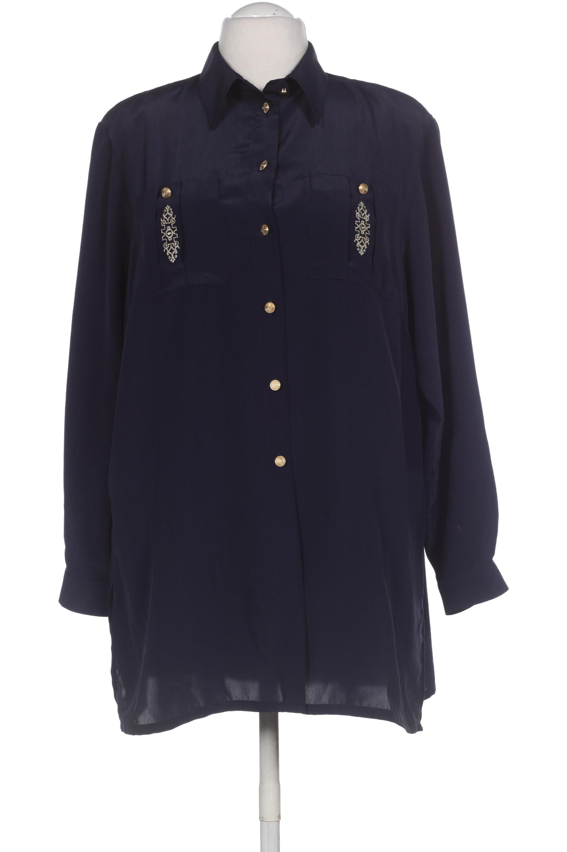 

Doris Streich Damen Bluse, blau, Gr. 46