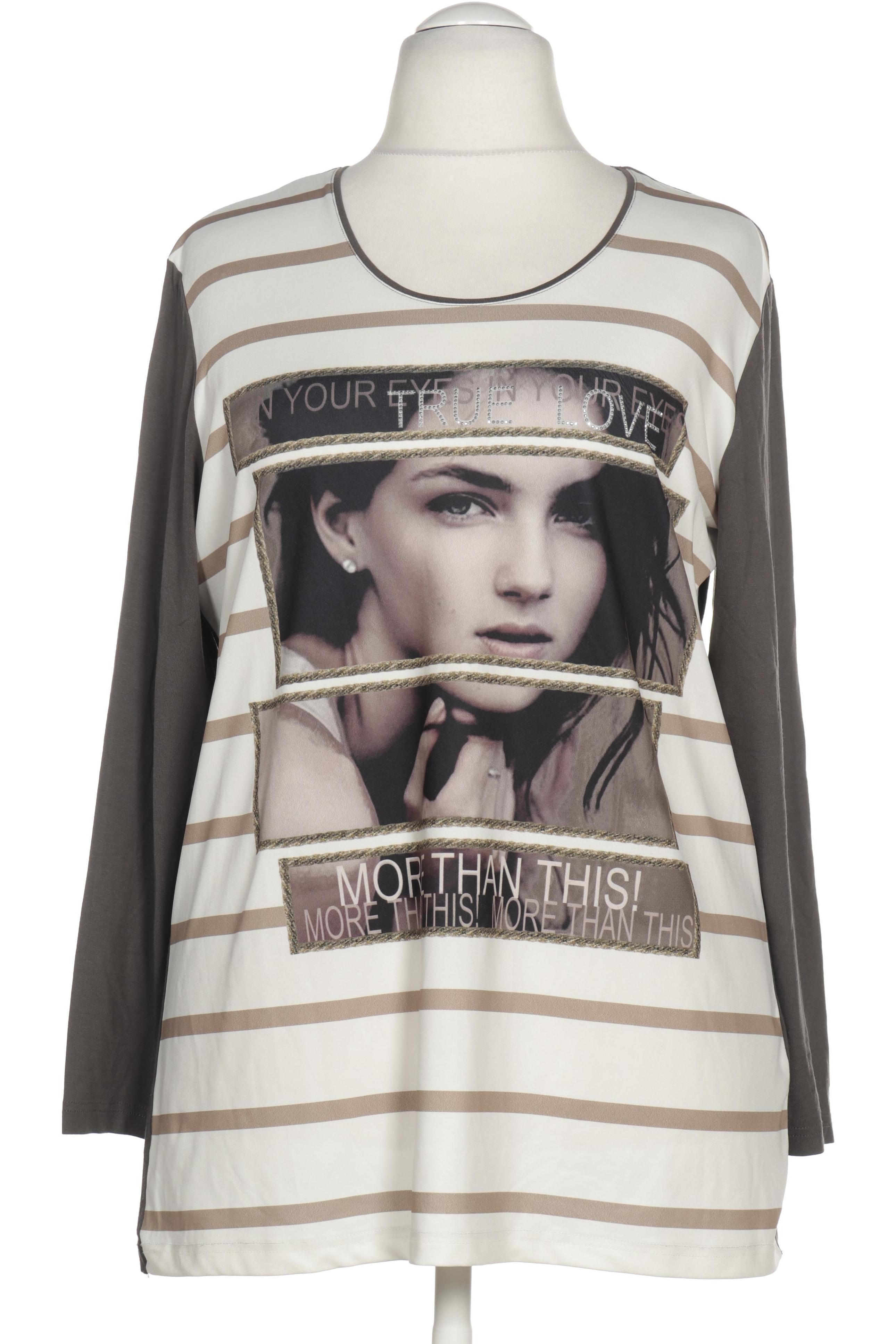 

Doris Streich Damen Langarmshirt, grau, Gr. 46