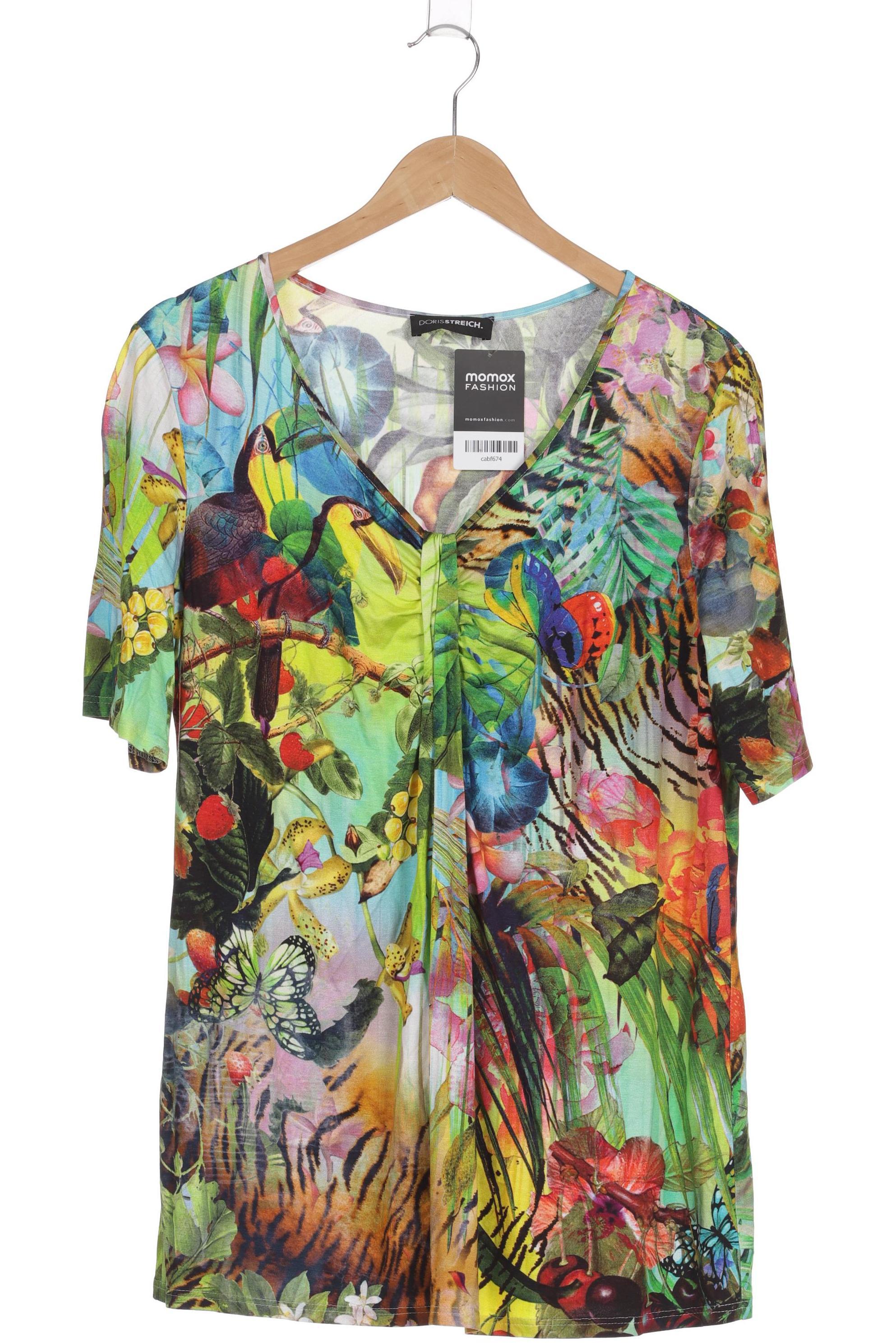 

Doris Streich Damen T-Shirt, grün, Gr. 40