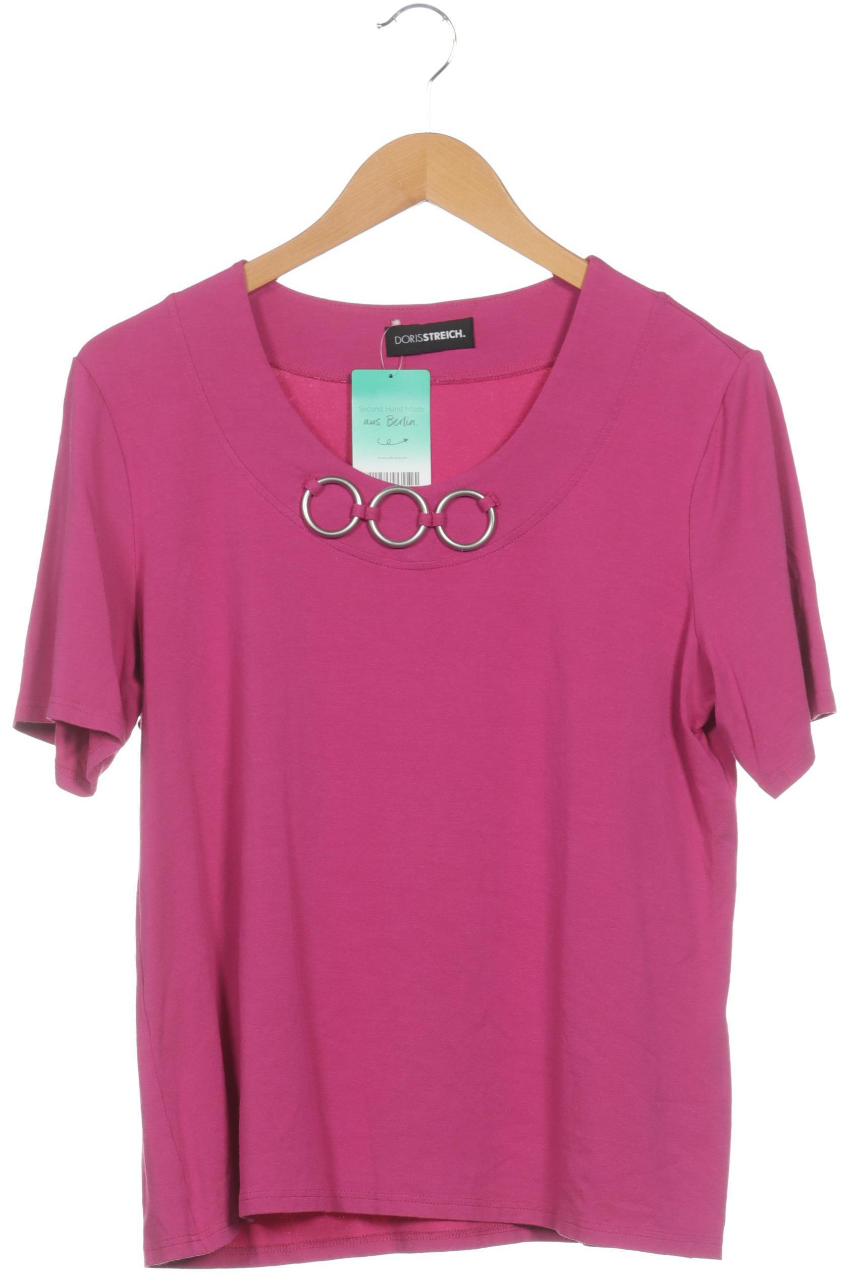 

Doris Streich Damen T-Shirt, pink, Gr. 40
