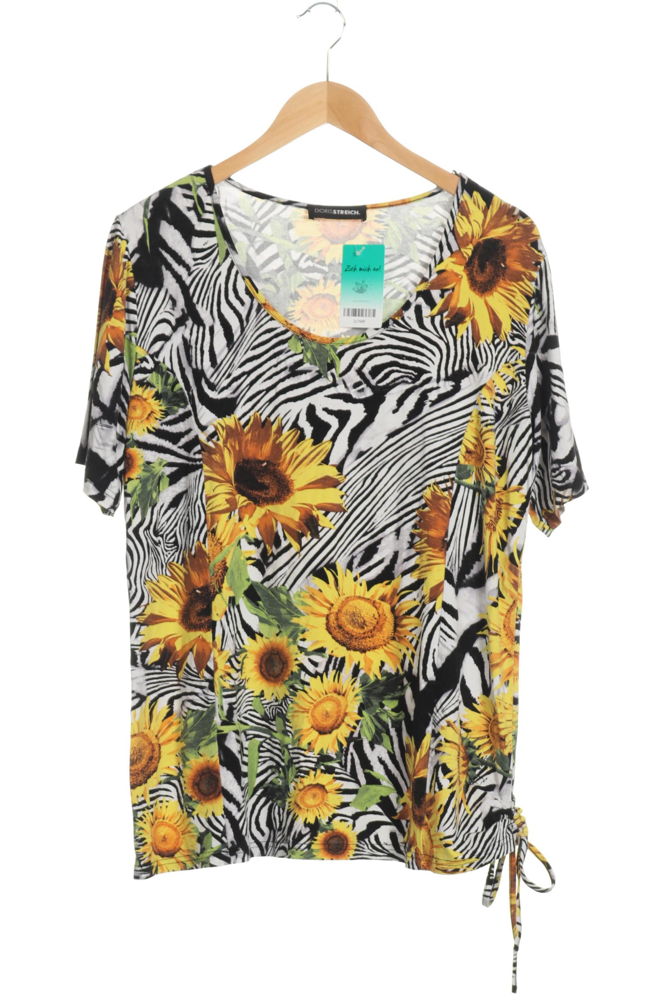 

Doris Streich Damen T-Shirt, gelb, Gr. 44