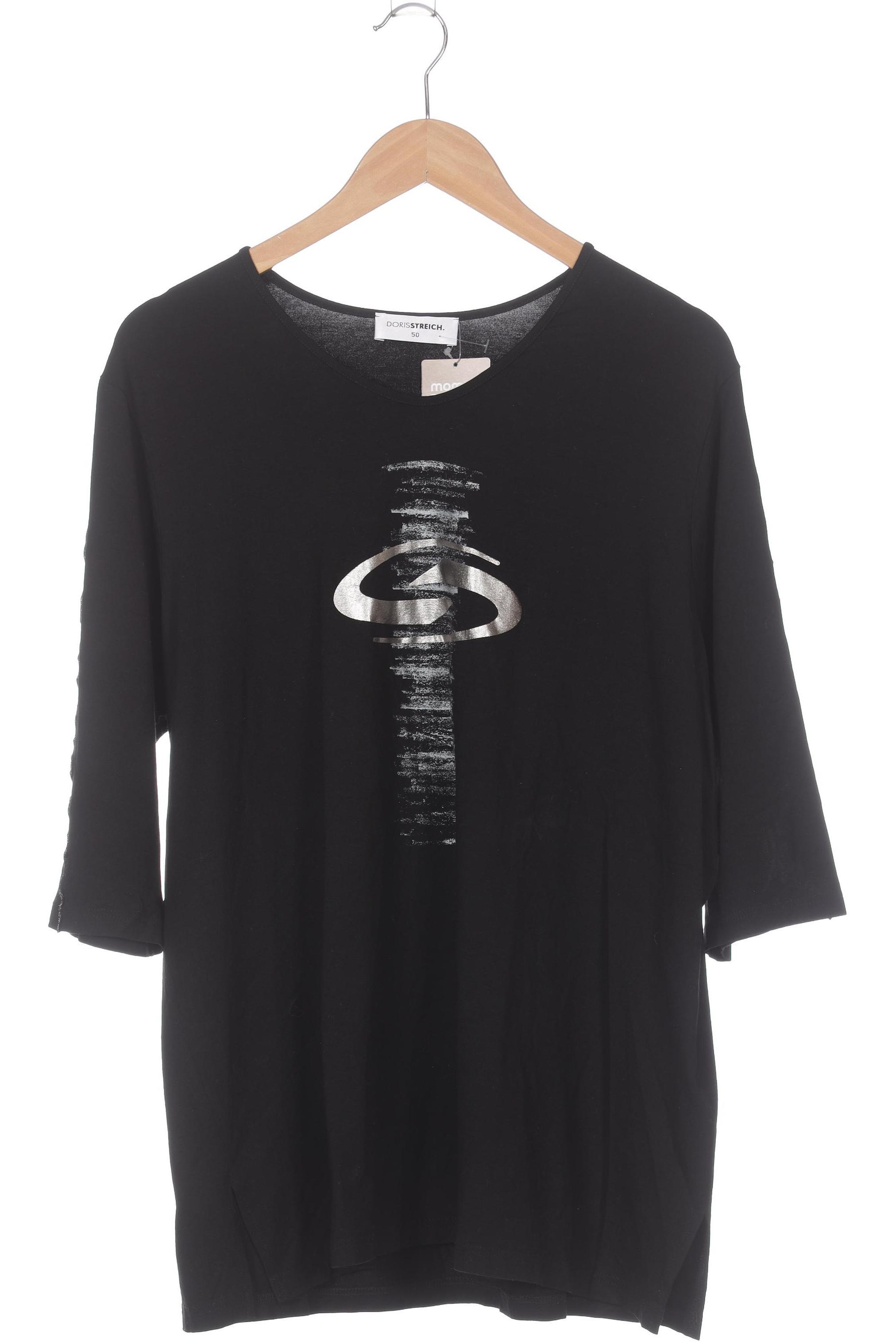 

Doris Streich Damen T-Shirt, schwarz, Gr. 50