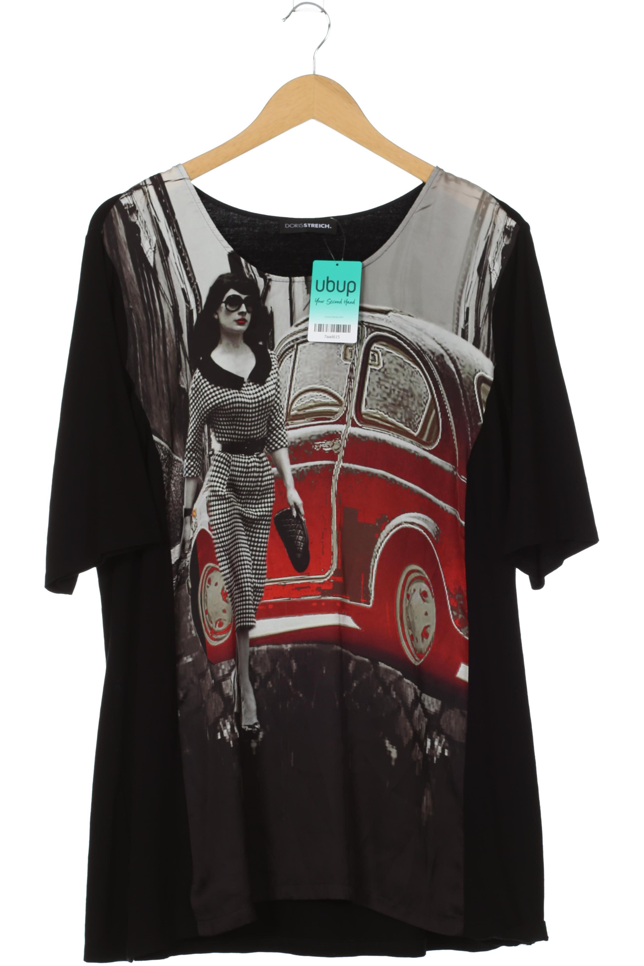 

Doris Streich Damen T-Shirt, schwarz, Gr. 48