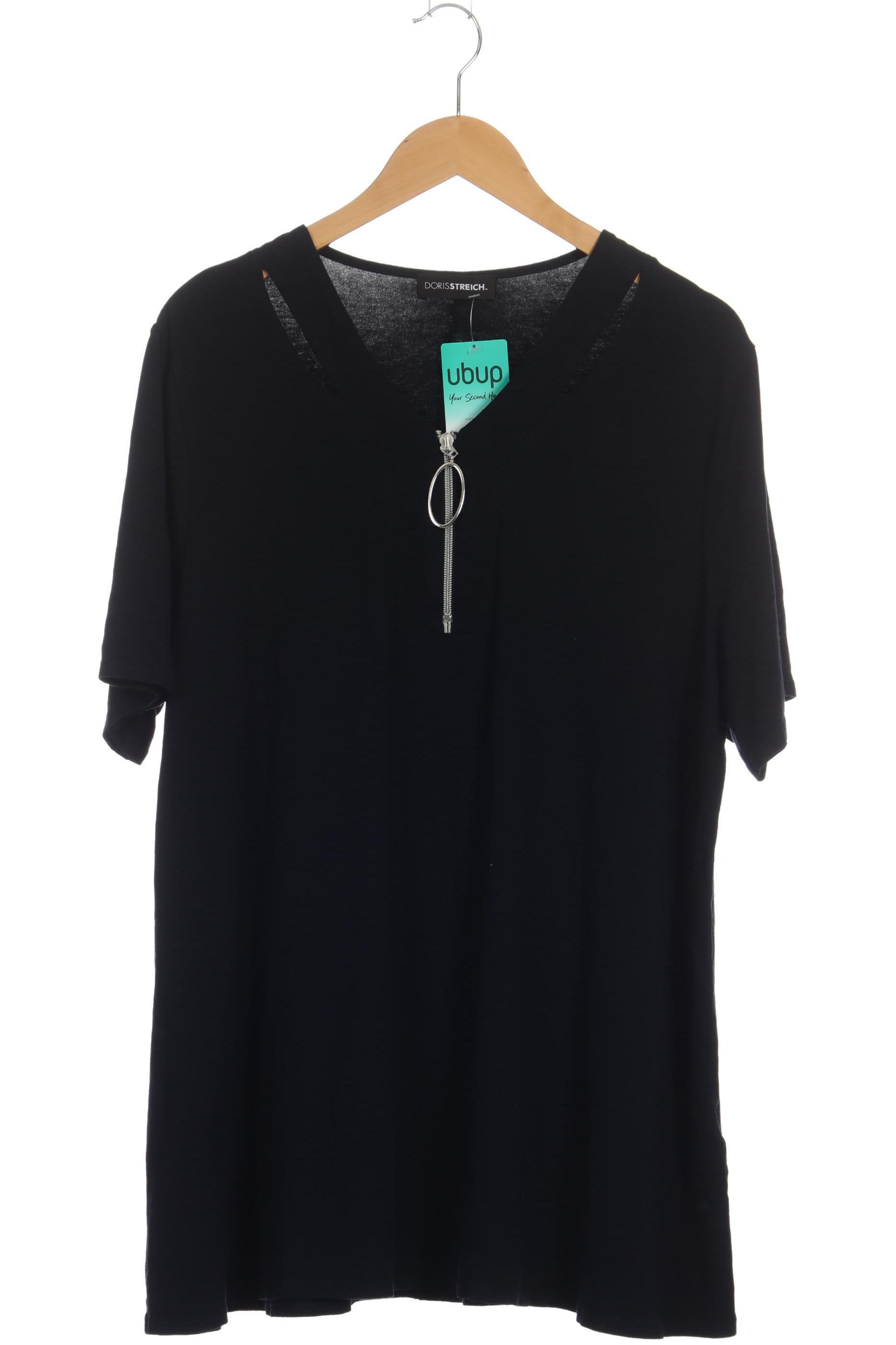 

Doris Streich Damen T-Shirt, blau, Gr. 52