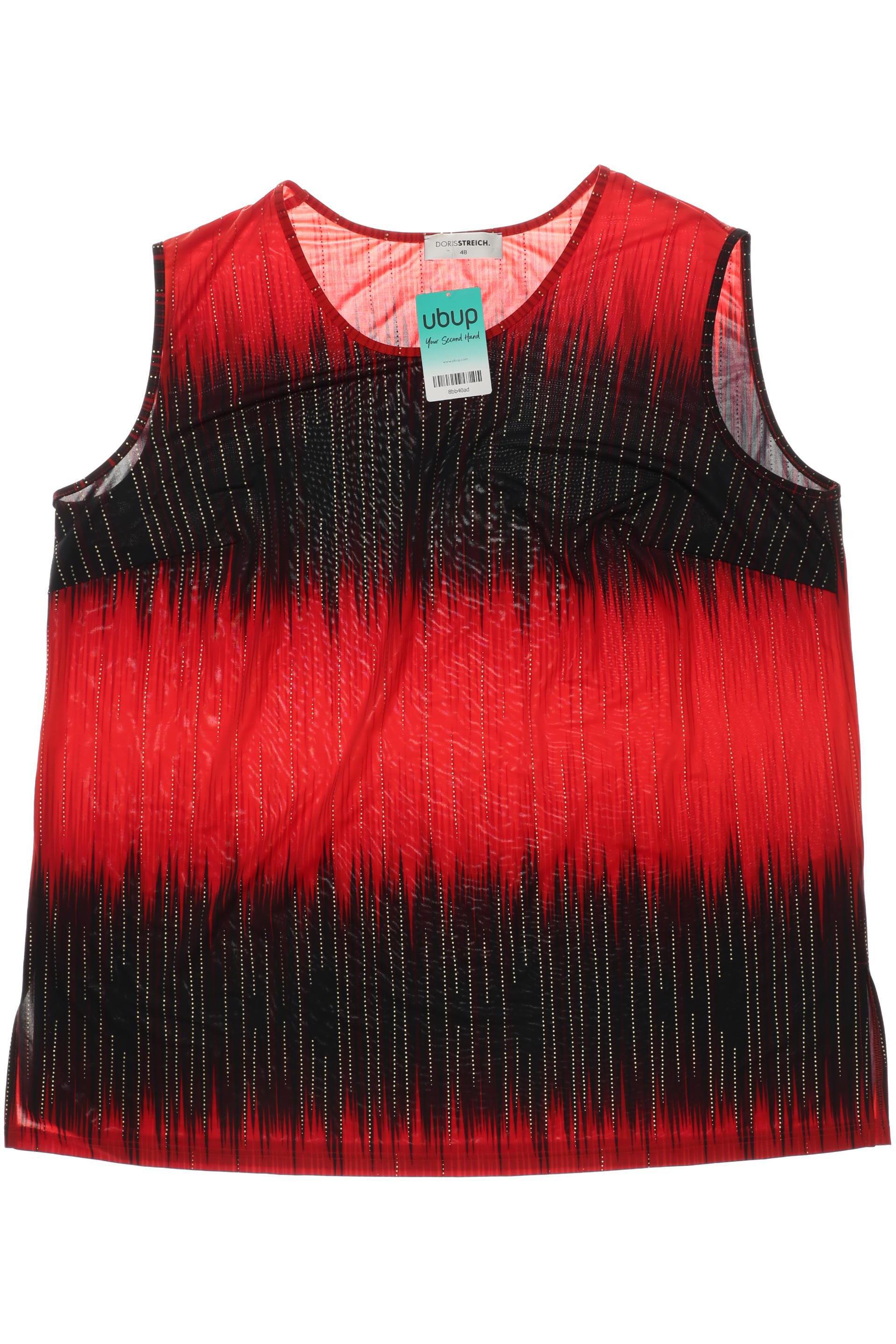 

Doris Streich Damen Top, rot, Gr. 48