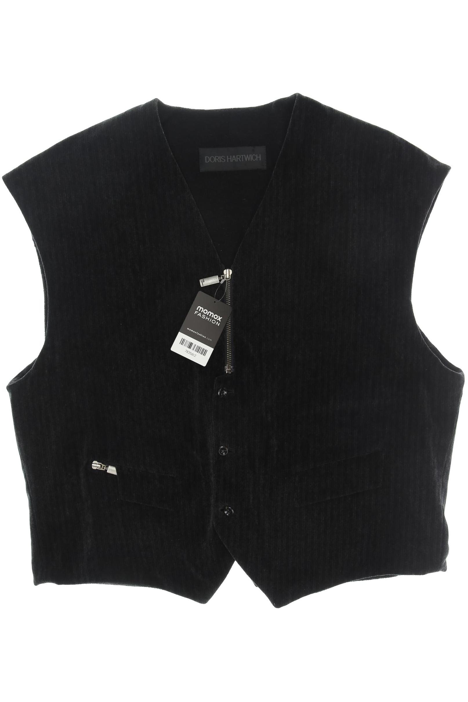 

Doris Hartwich Herren Weste, schwarz, Gr. 52