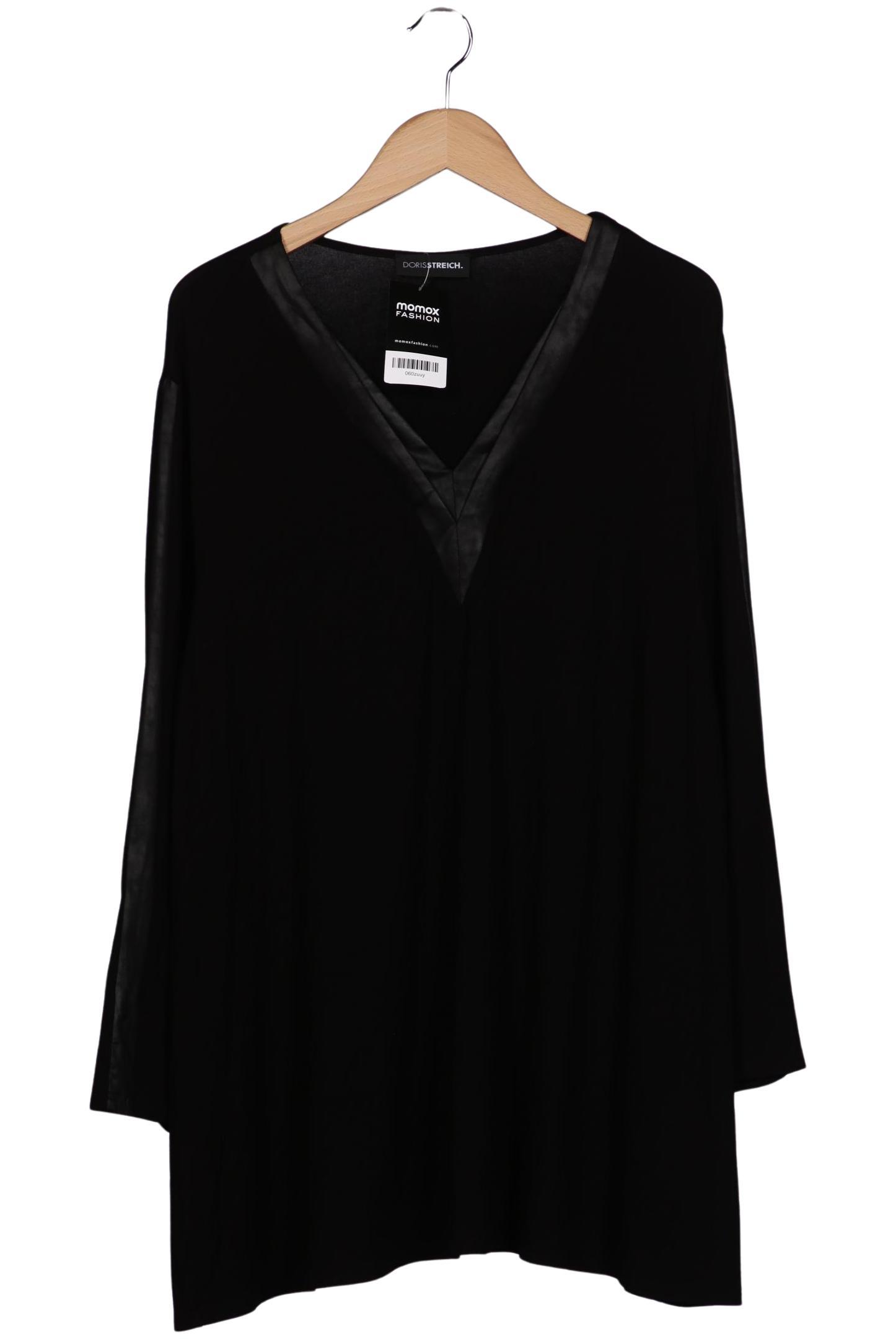 

Doris Streich Damen Langarmshirt, schwarz, Gr. 52