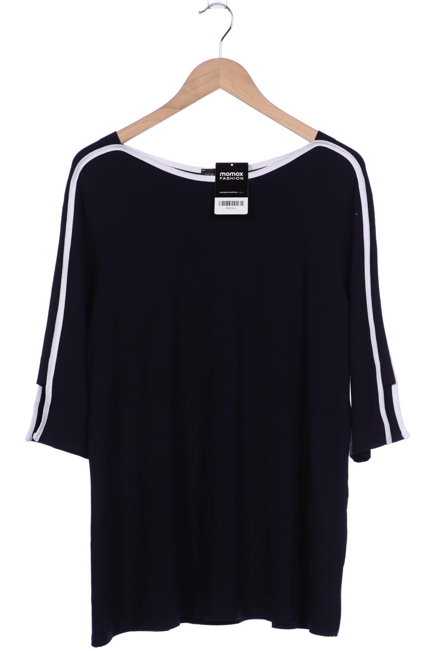 

Doris Streich Damen Langarmshirt, marineblau, Gr. 48