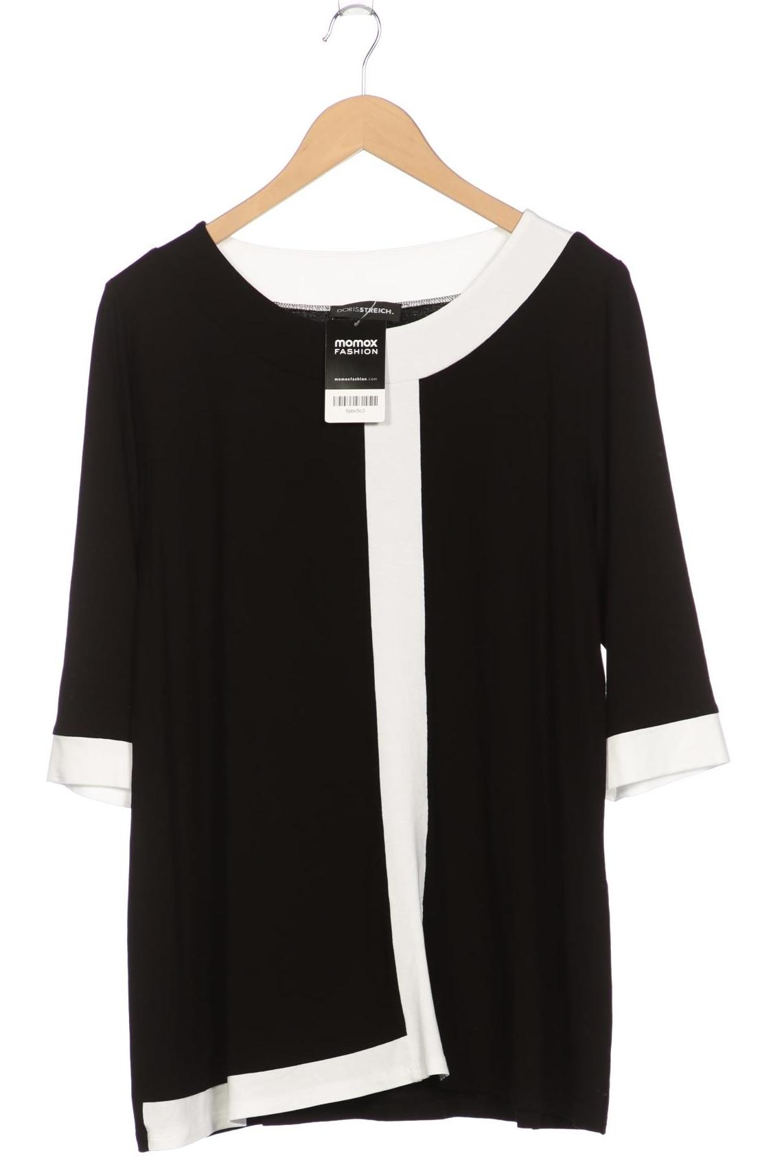 

Doris Streich Damen Langarmshirt, schwarz, Gr. 44
