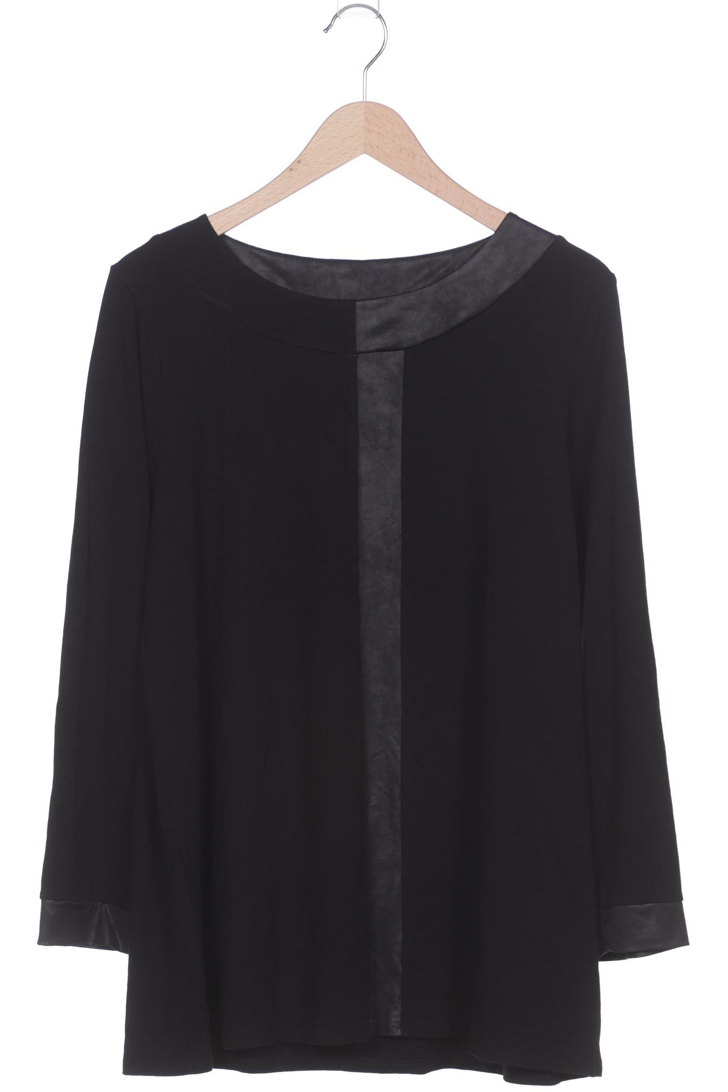 

Doris Streich Damen Langarmshirt, schwarz, Gr. 46