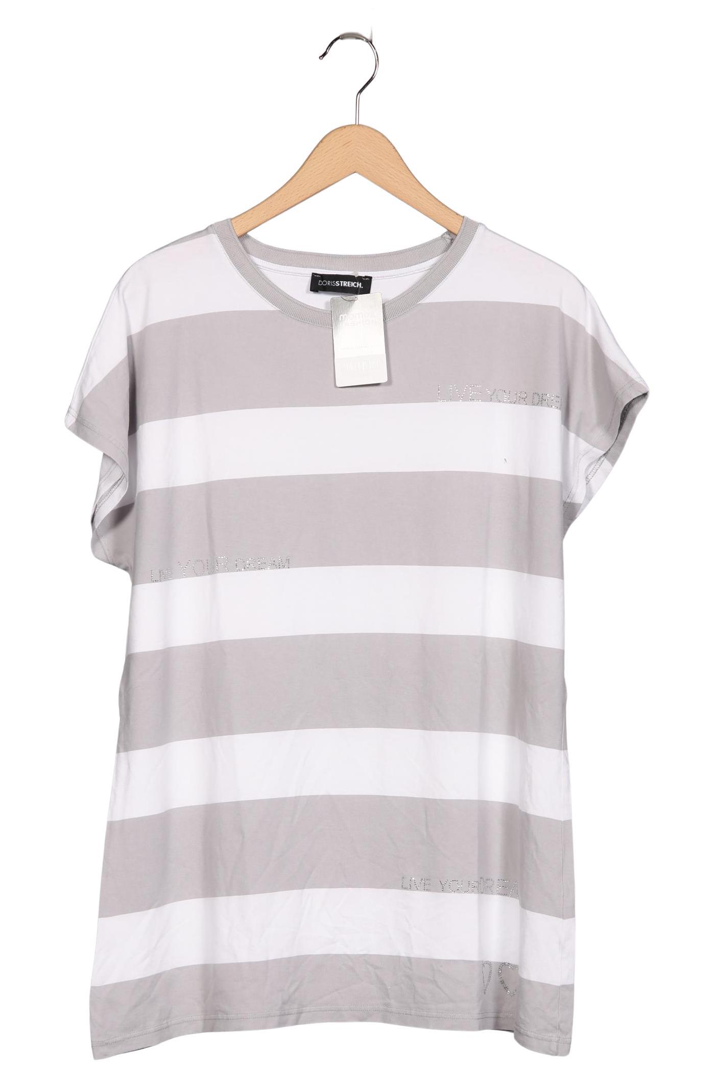 

Doris Streich Damen T-Shirt, weiß, Gr. 46