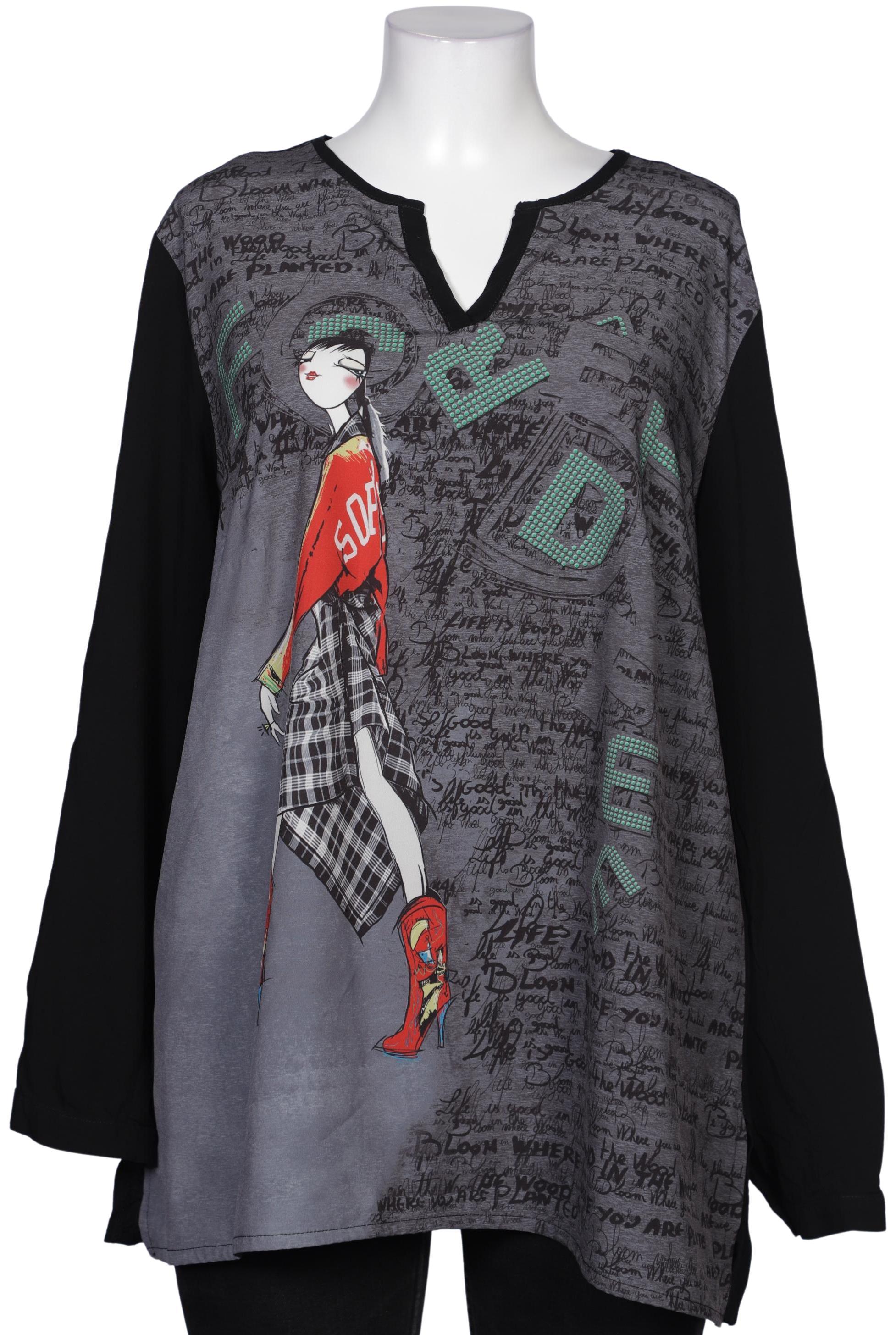 

Doris Streich Damen Bluse, schwarz, Gr. 48