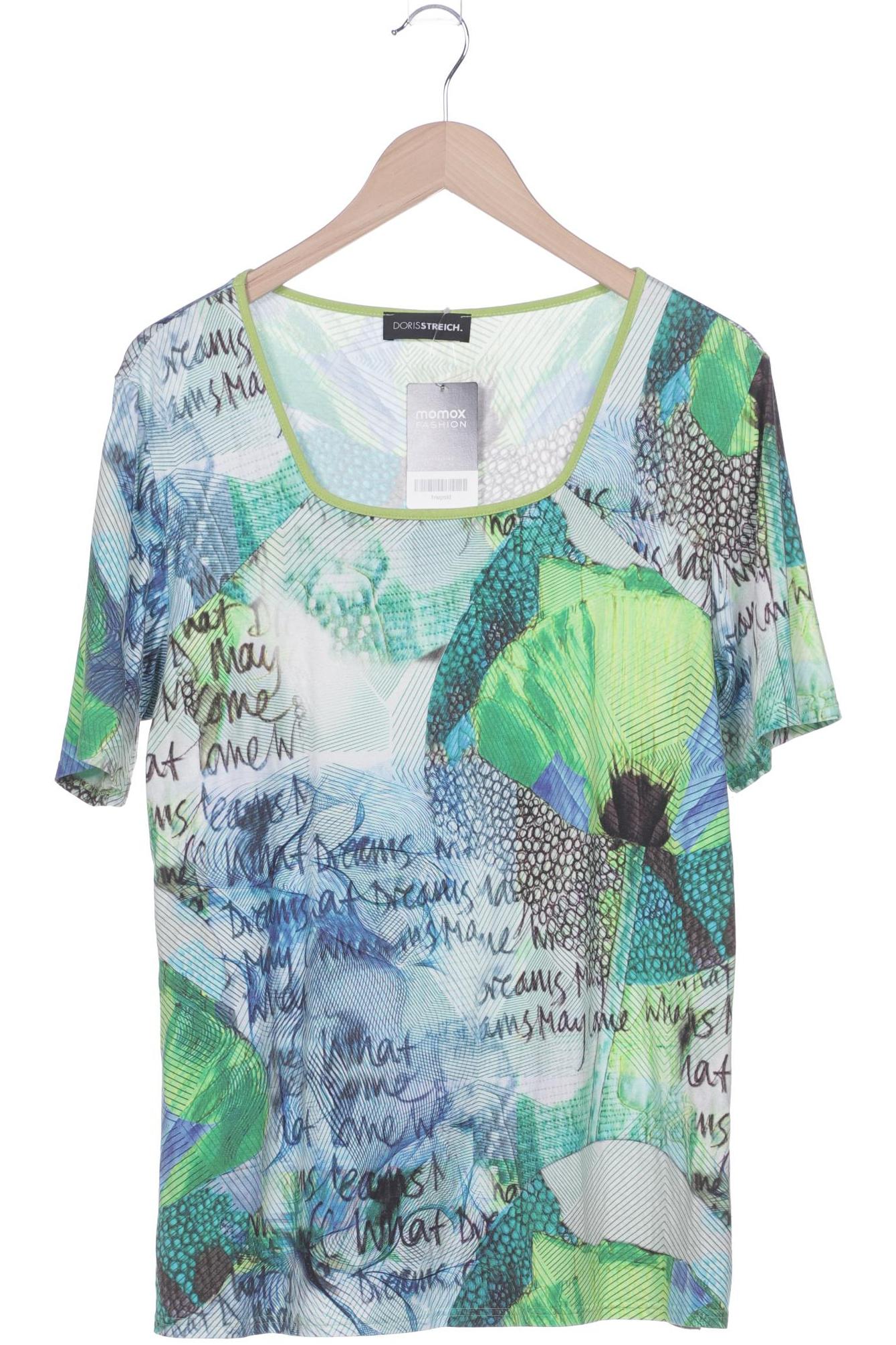 

Doris Streich Damen T-Shirt, grün, Gr. 42