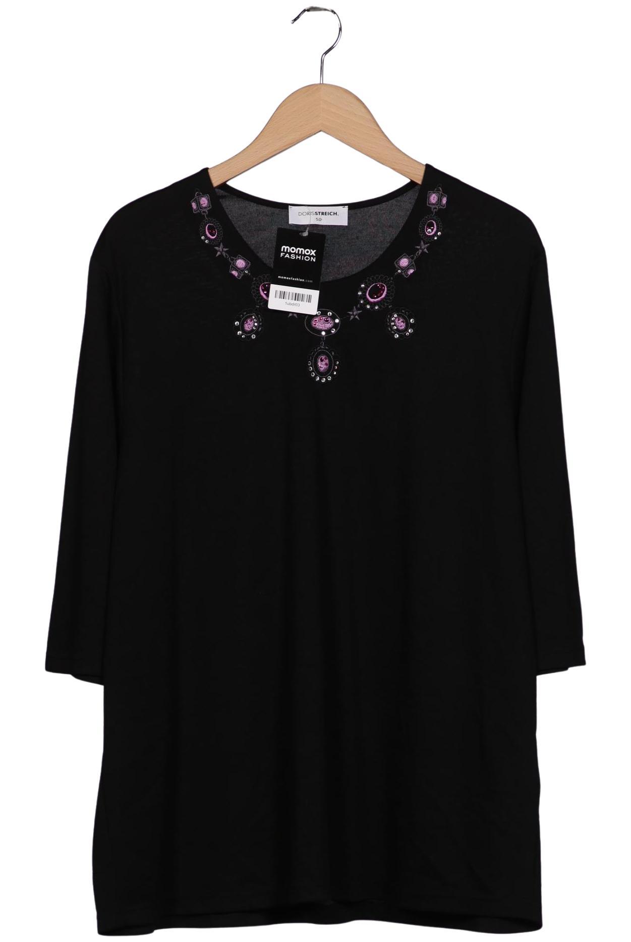 

Doris Streich Damen T-Shirt, schwarz, Gr. 50