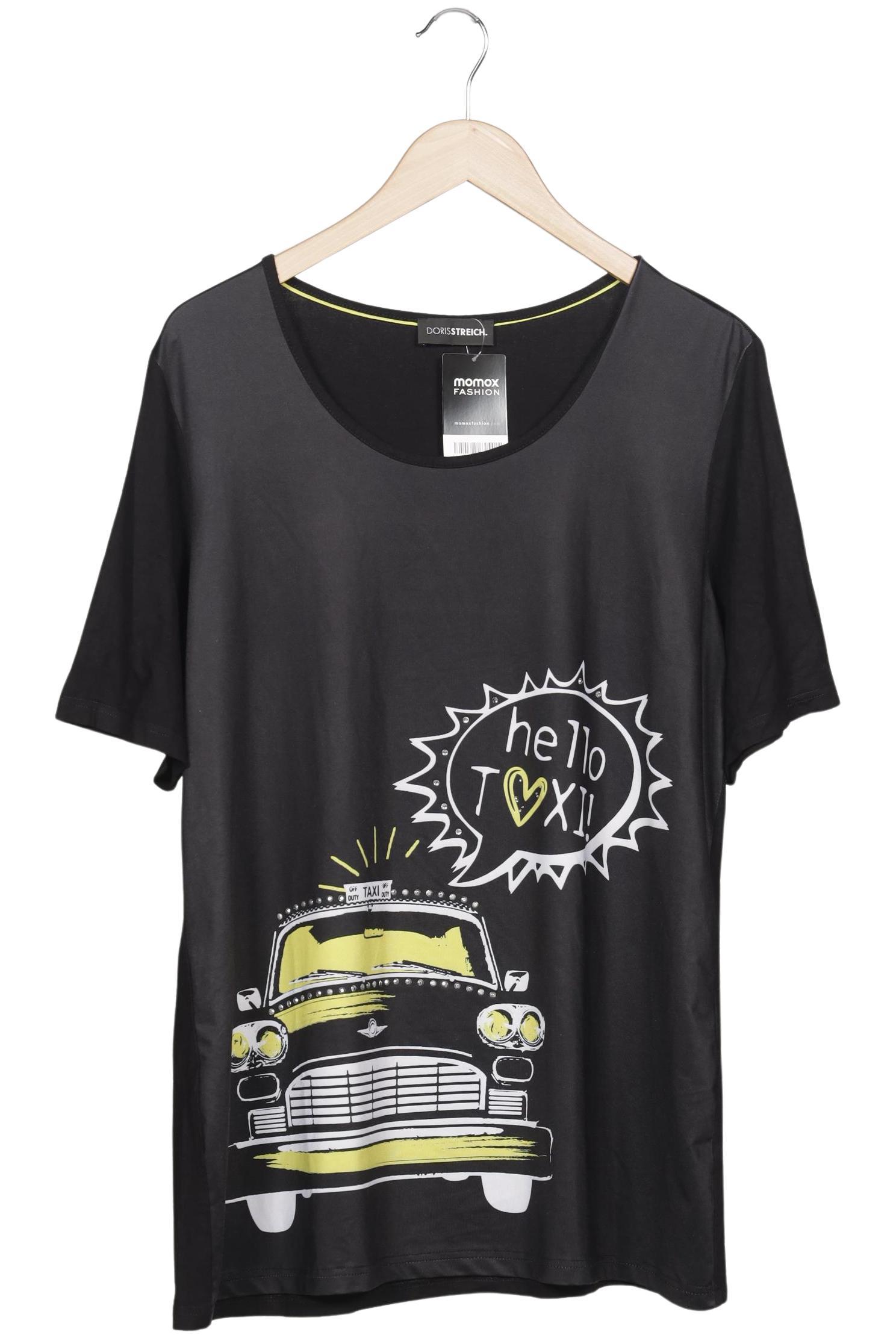 

Doris Streich Damen T-Shirt, schwarz, Gr. 46