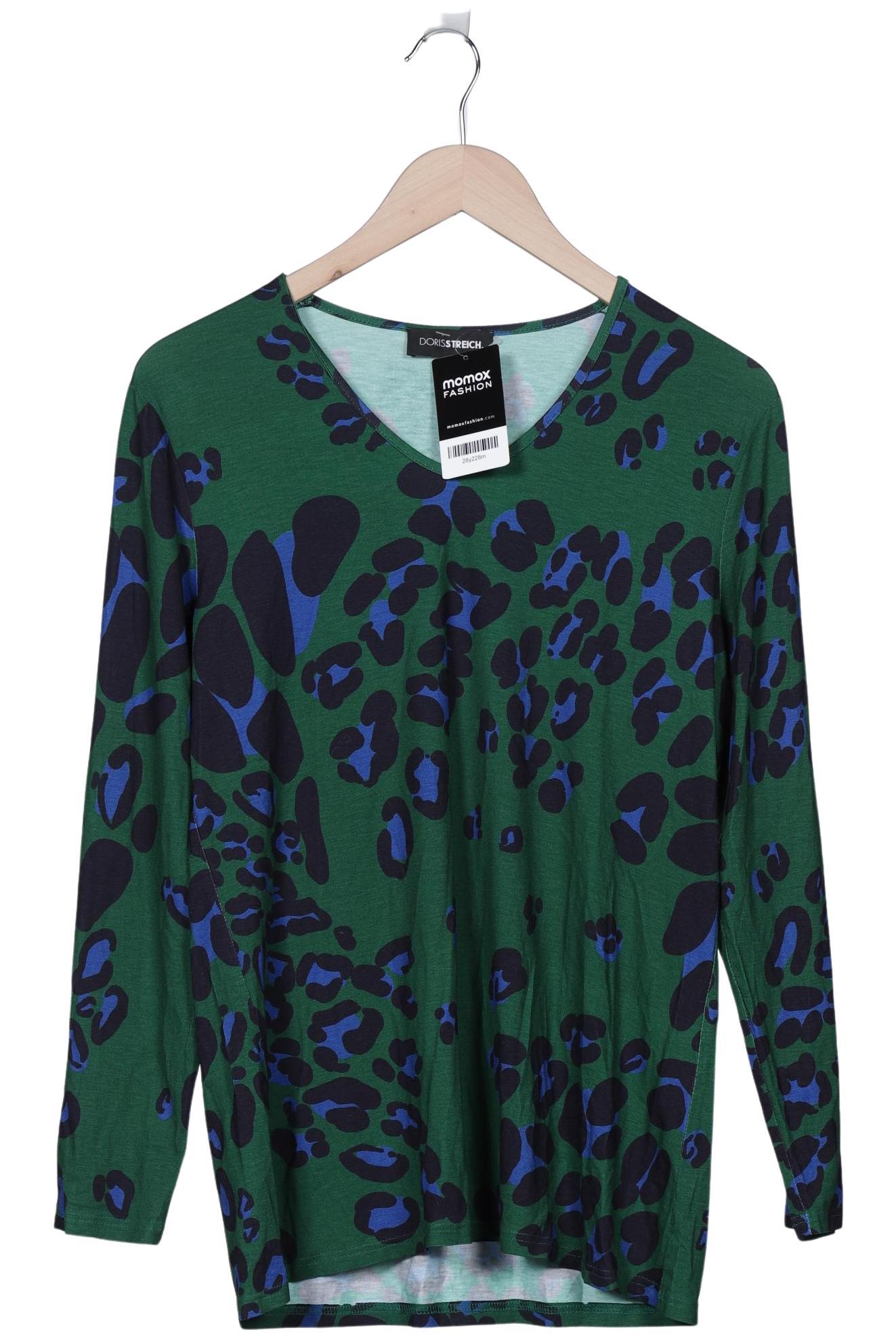 

Doris Streich Damen Langarmshirt, grün, Gr. 38