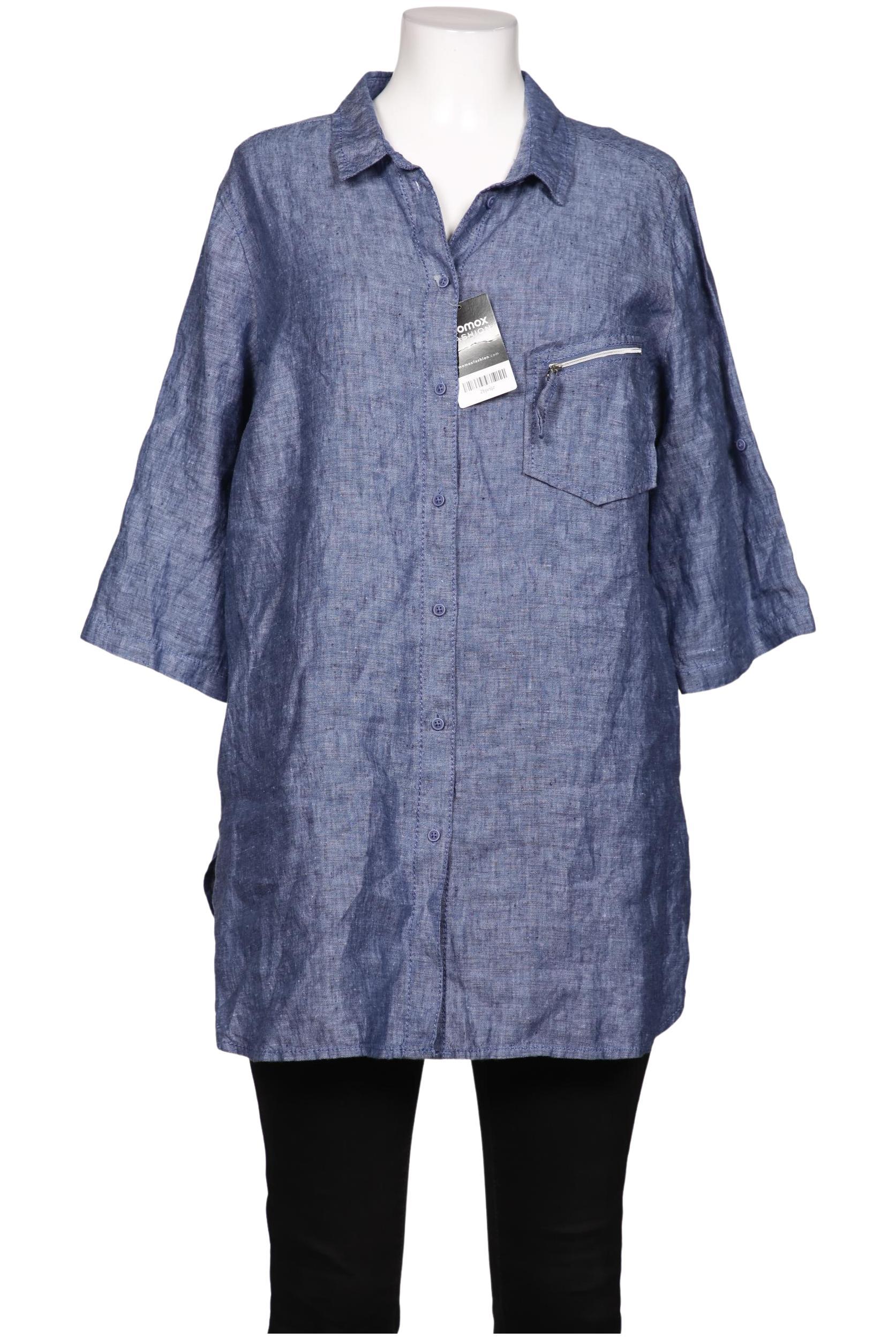 

Doris Streich Damen Bluse, blau, Gr. 46