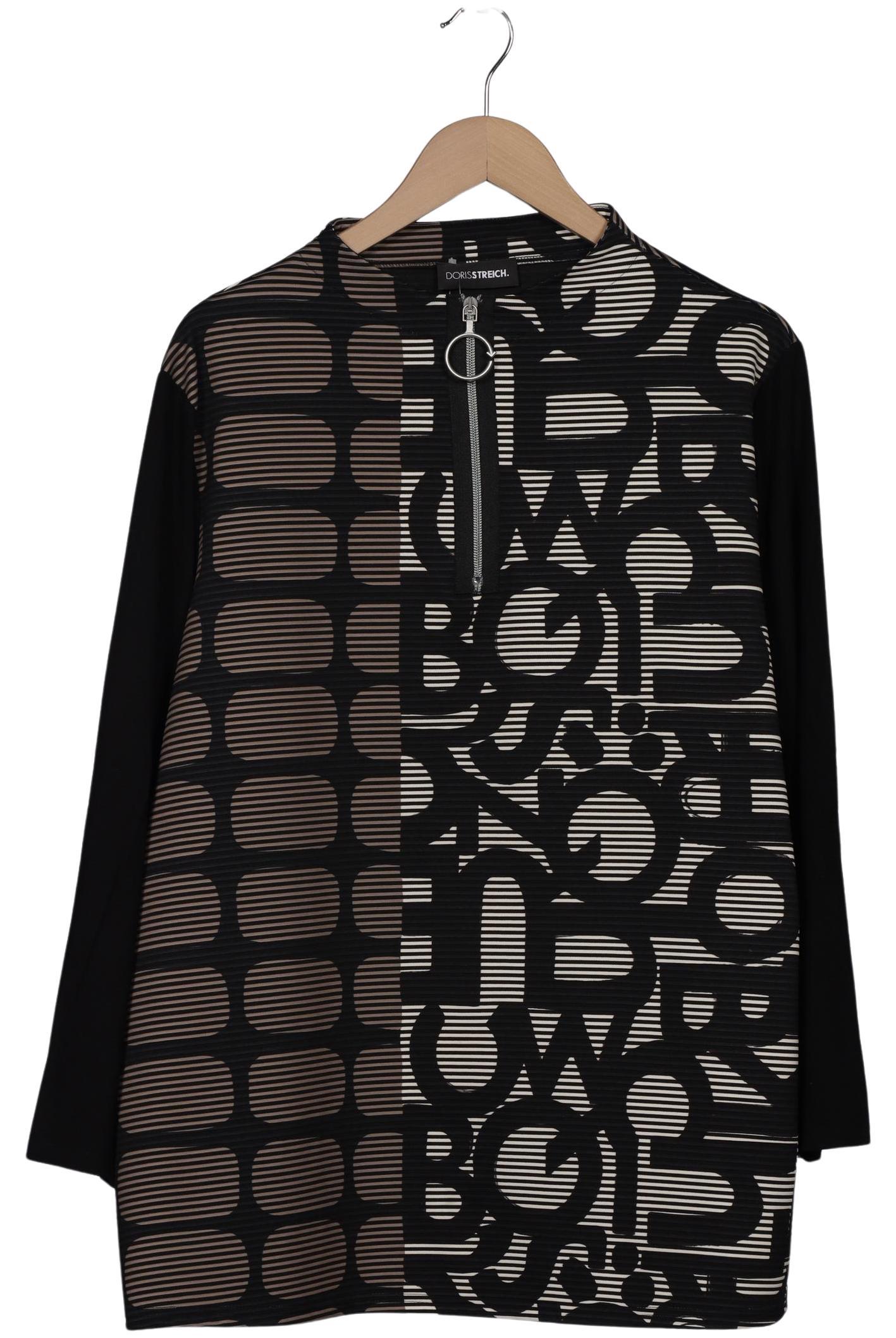 

Doris Streich Damen Langarmshirt, mehrfarbig, Gr. 48