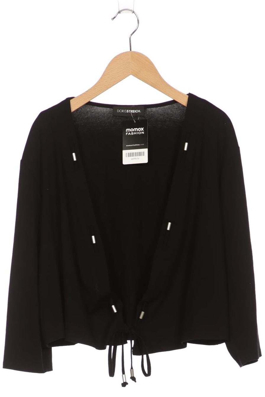 

Doris Streich Damen Strickjacke, schwarz, Gr. 48