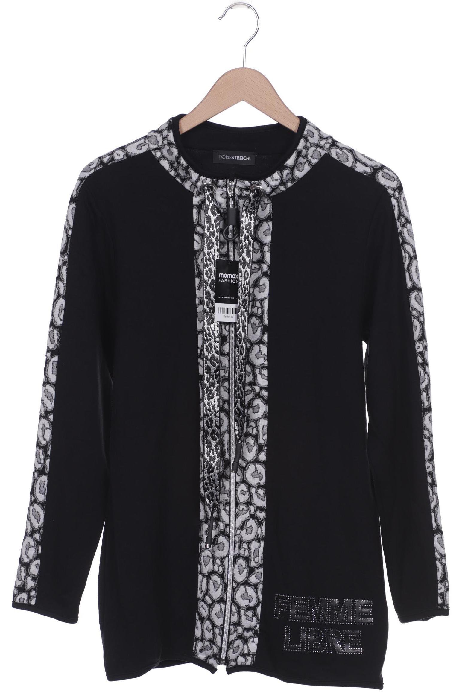 

Doris Streich Damen Strickjacke, schwarz