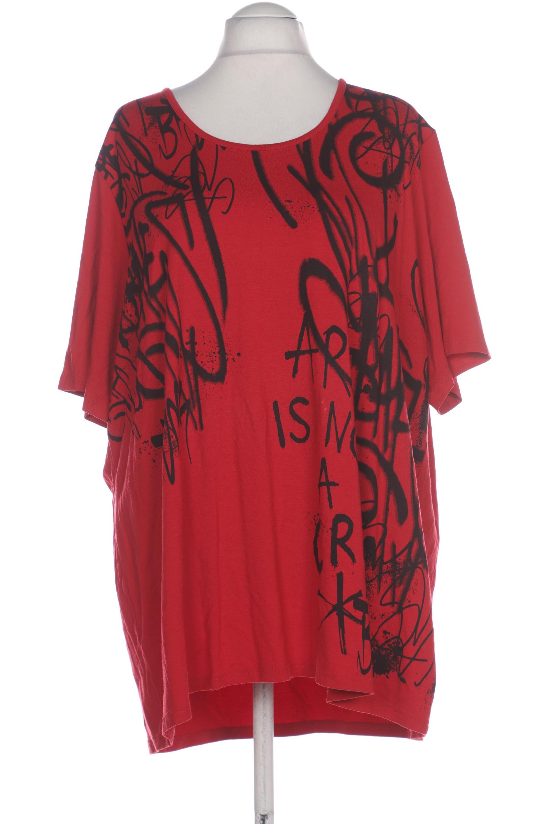 

Doris Streich Damen T-Shirt, rot, Gr. 54