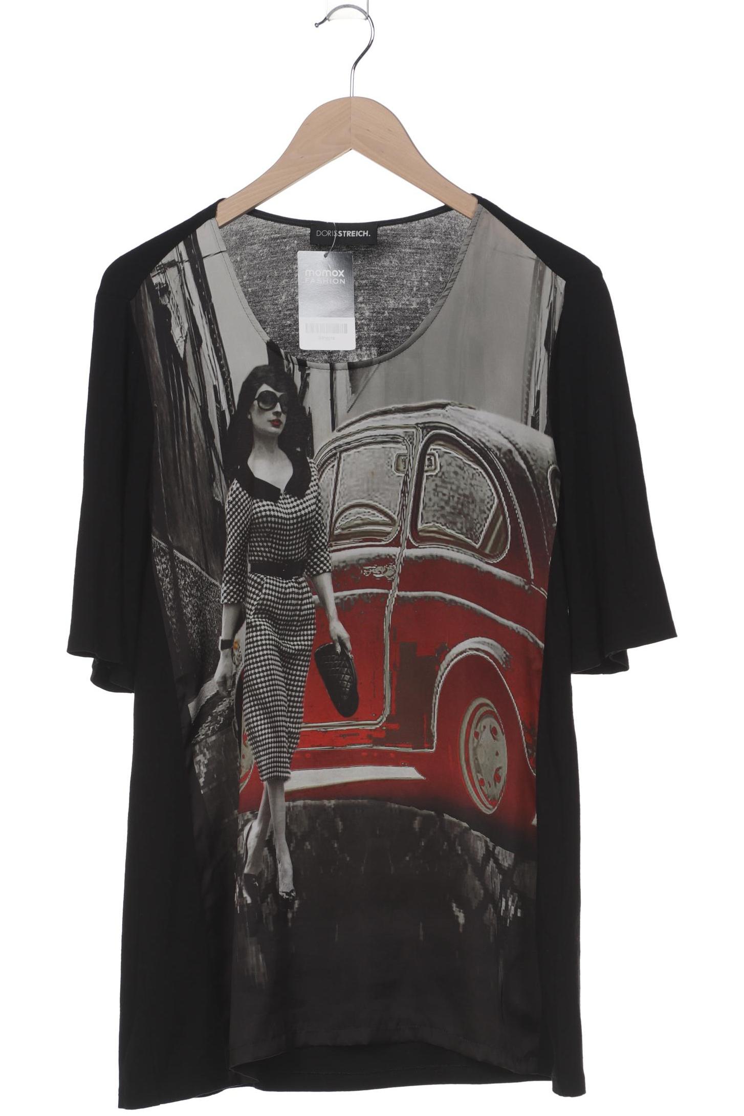 

Doris Streich Damen T-Shirt, schwarz, Gr. 42