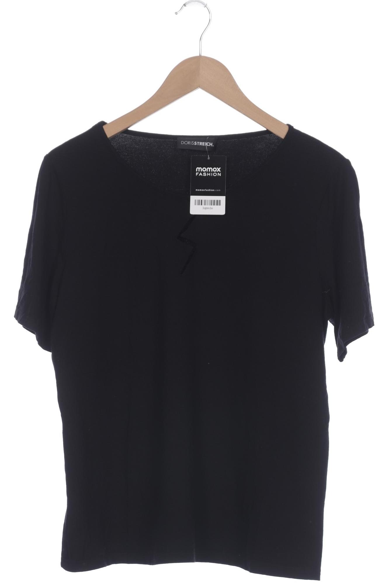 

Doris Streich Damen T-Shirt, schwarz, Gr. 44