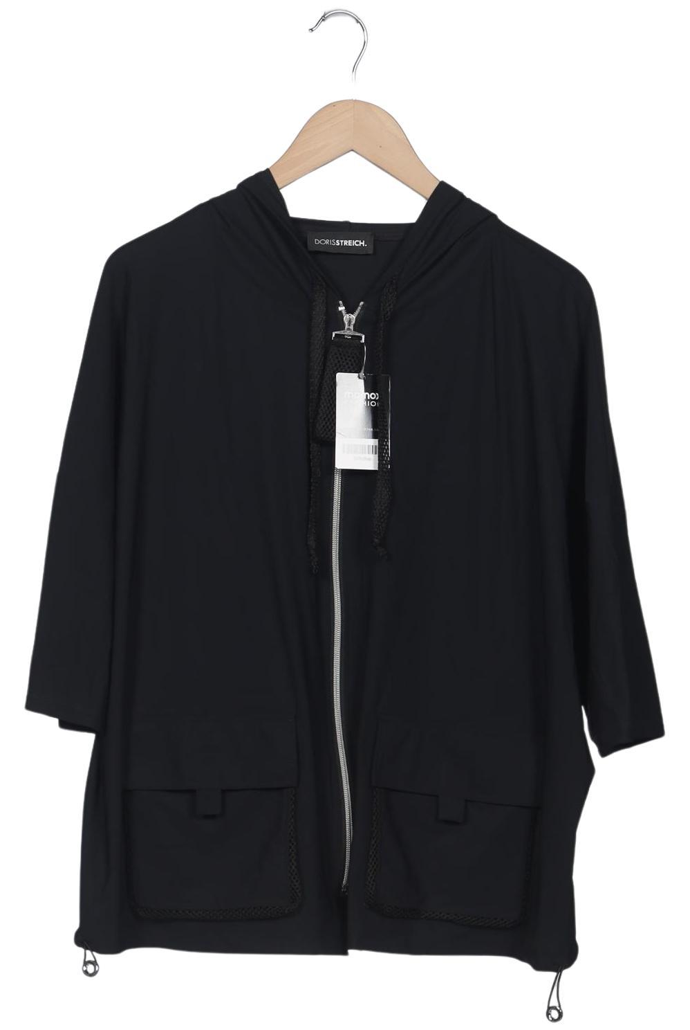 

Doris Streich Damen Kapuzenpullover, marineblau, Gr. 42