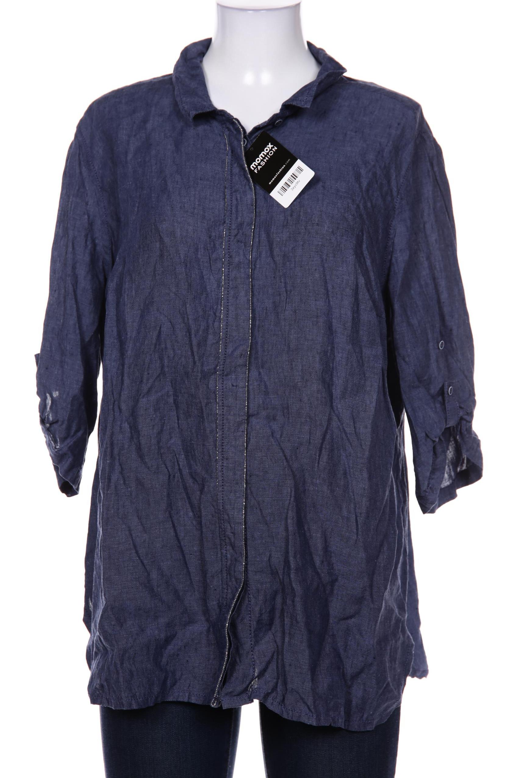 

Doris Streich Damen Bluse, marineblau, Gr. 48
