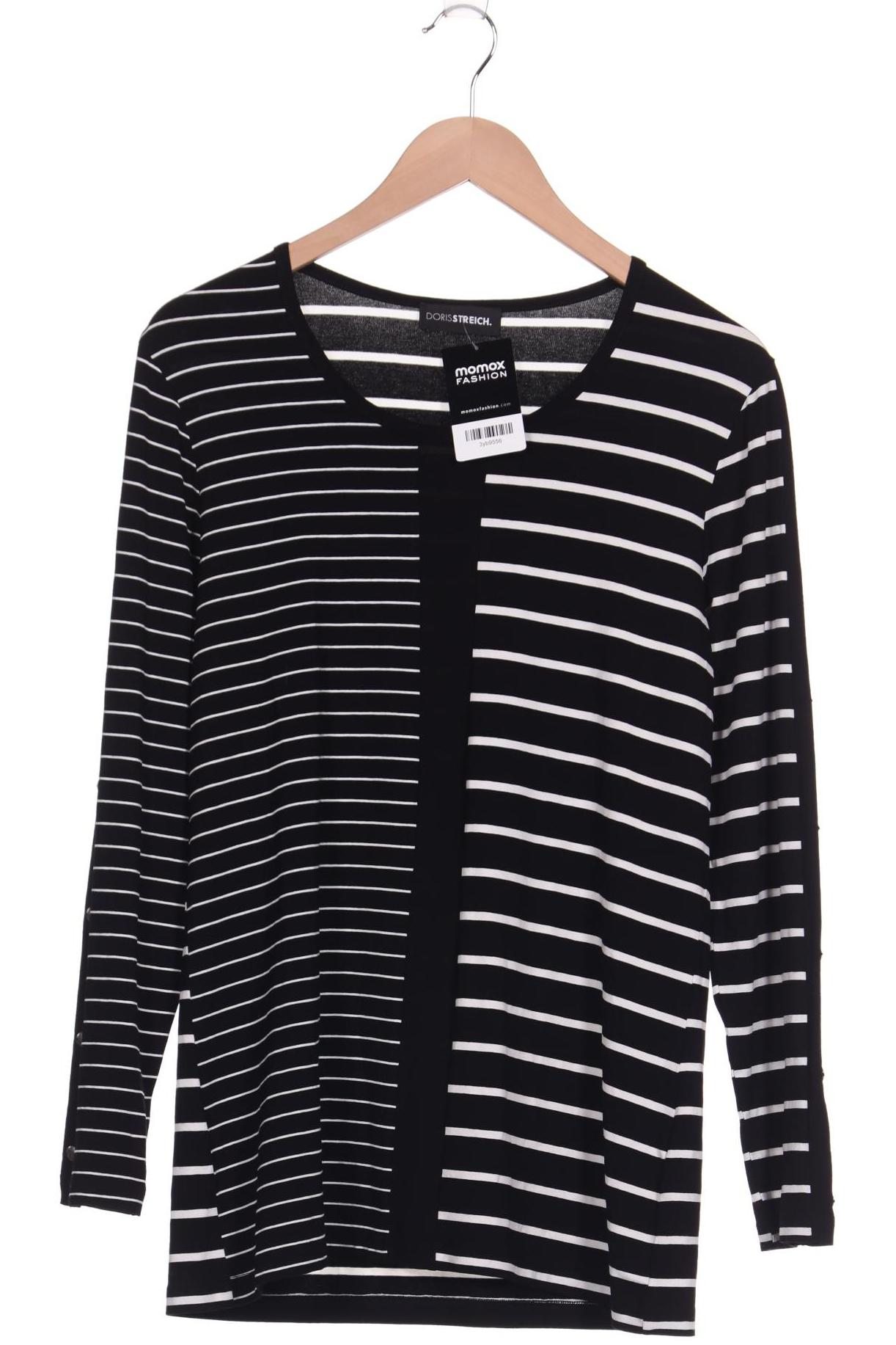 

Doris Streich Damen Langarmshirt, schwarz