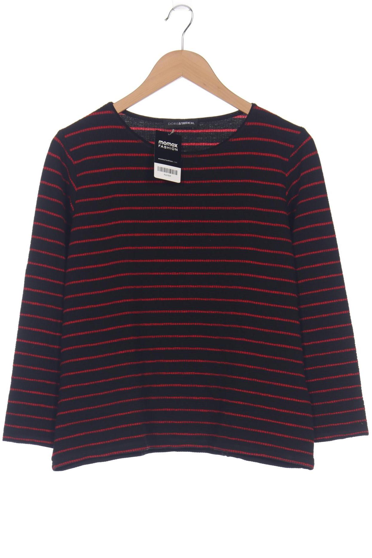 

Doris Streich Damen Langarmshirt, schwarz, Gr. 42