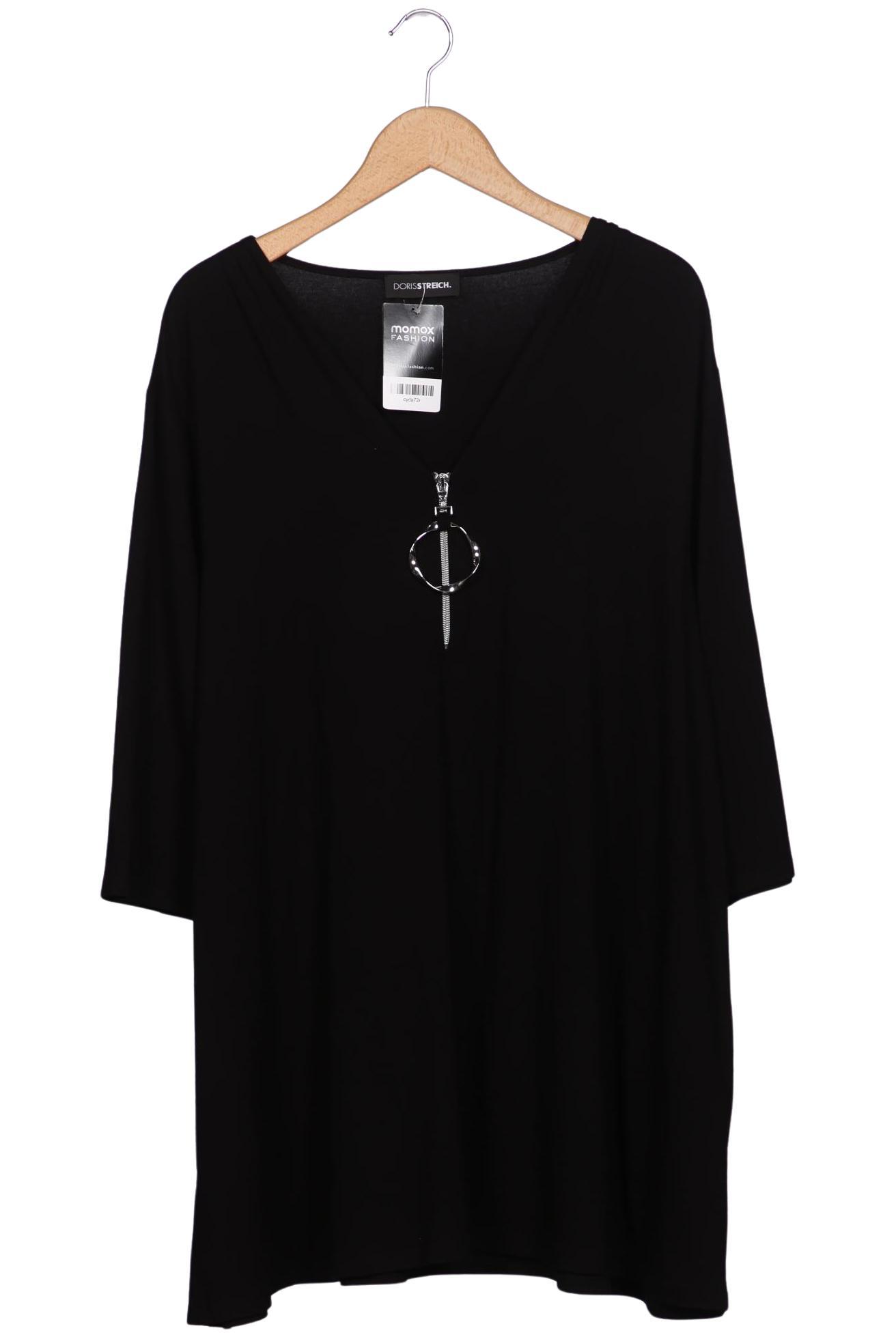 

Doris Streich Damen Langarmshirt, schwarz, Gr. 50