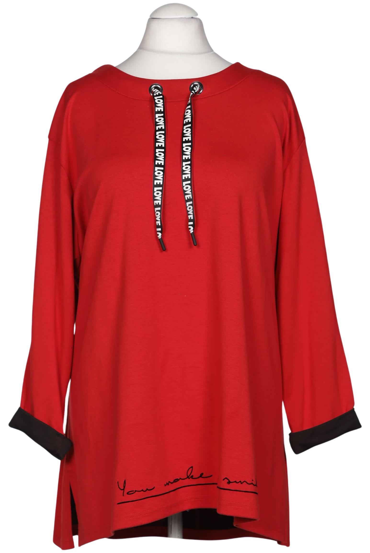 

Doris Streich Damen Sweatshirt, rot, Gr. 54