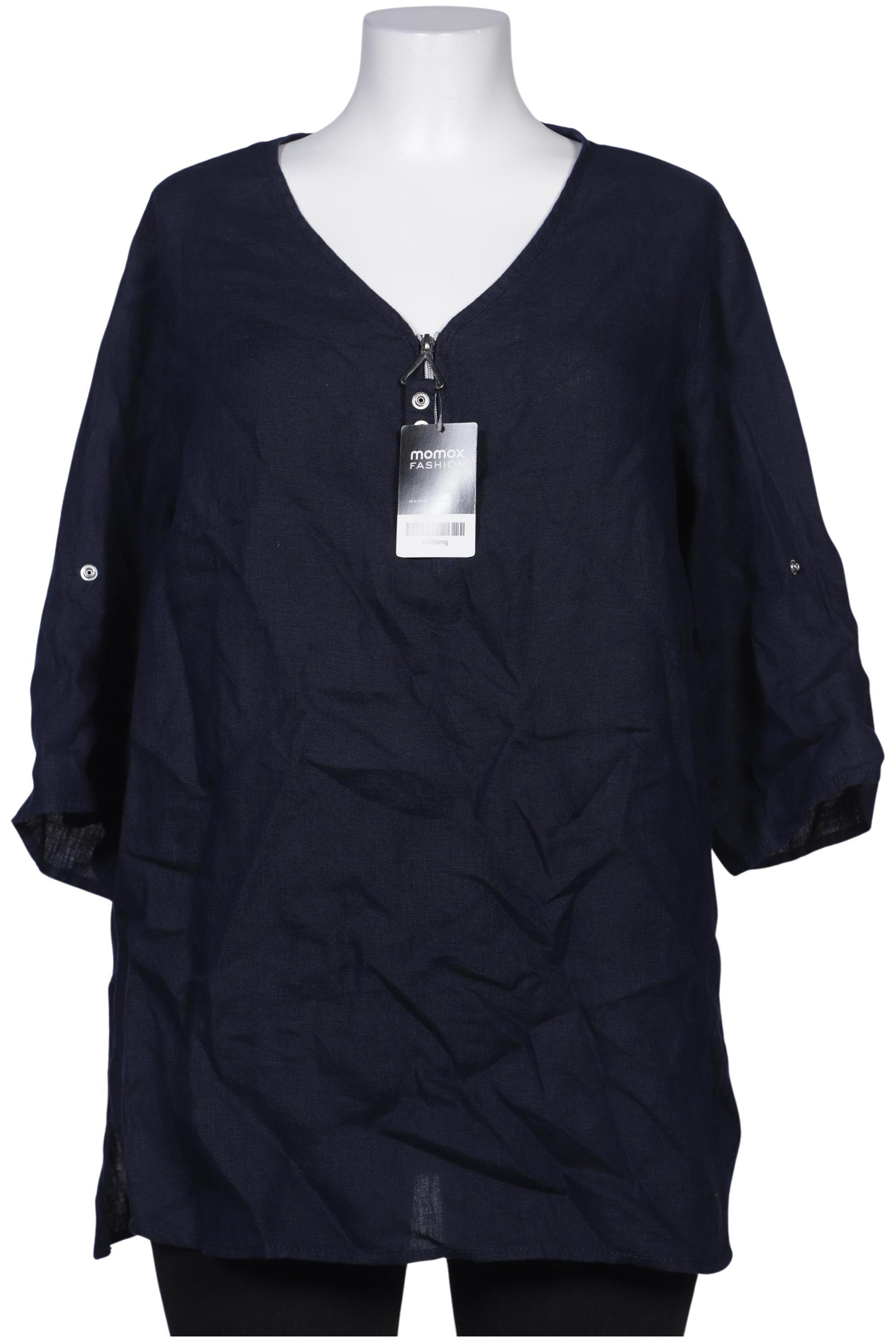 

Doris Streich Damen Bluse, marineblau, Gr. 48