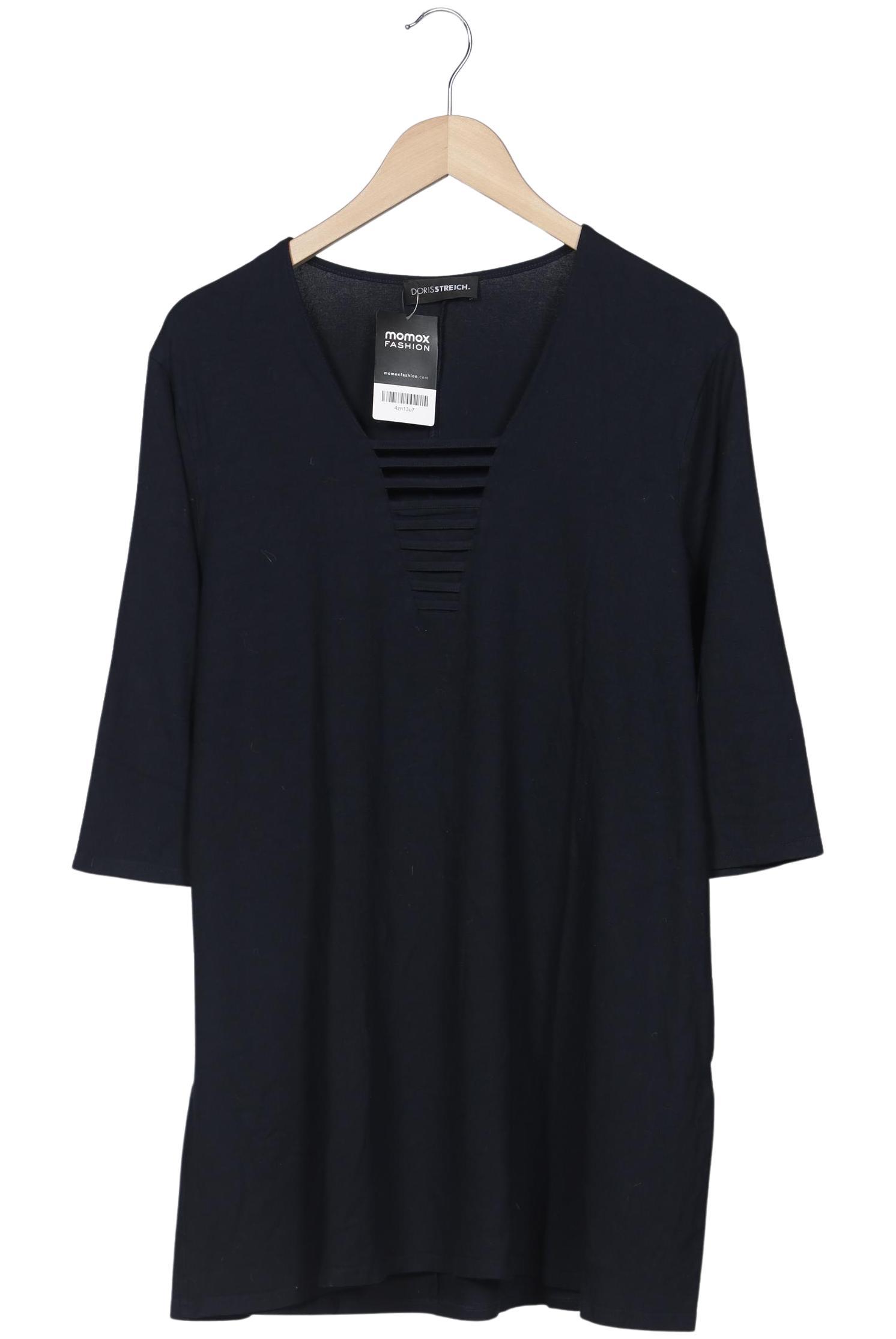 

Doris Streich Damen T-Shirt, marineblau, Gr. 46