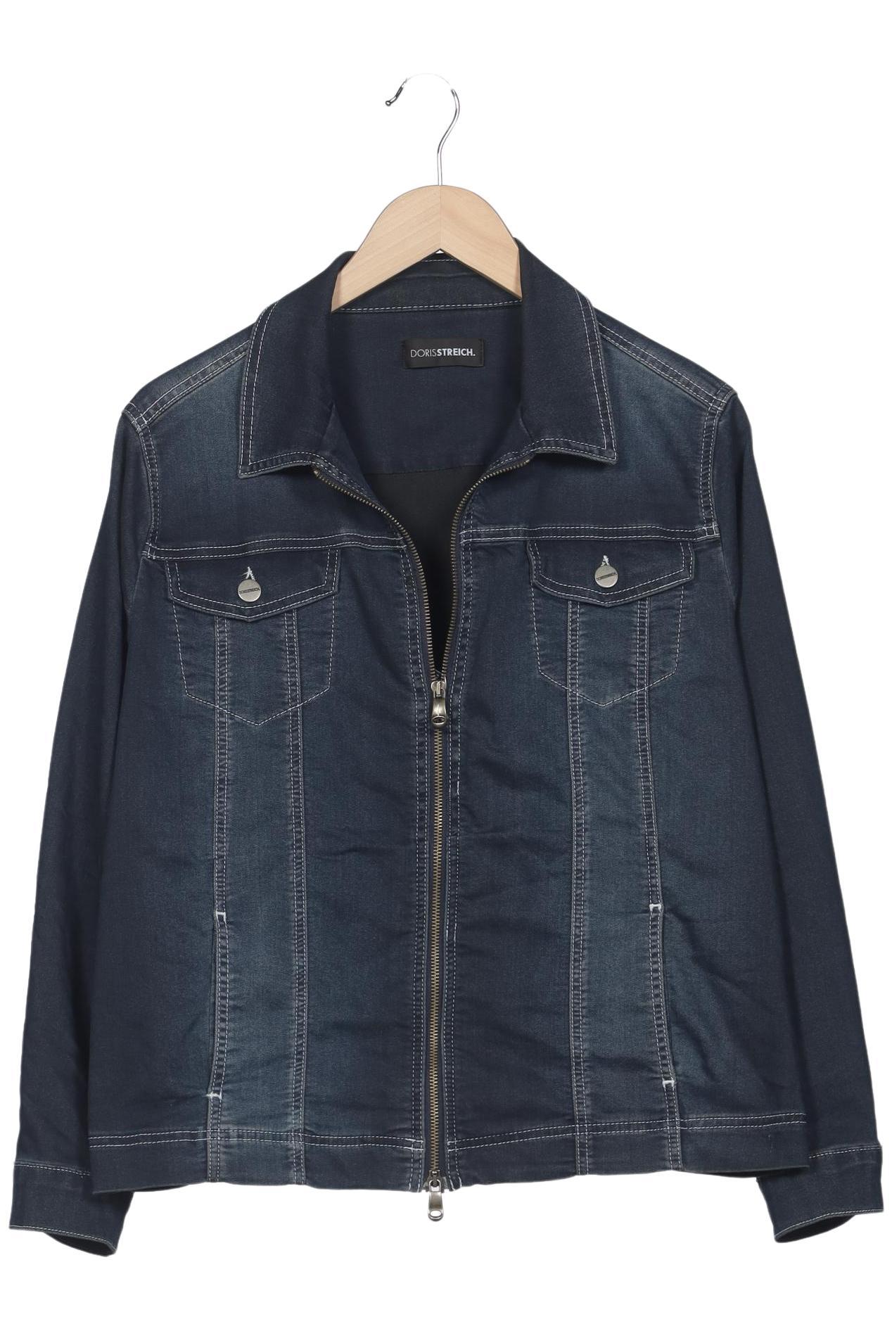 

Doris Streich Damen Jacke, blau, Gr. 46