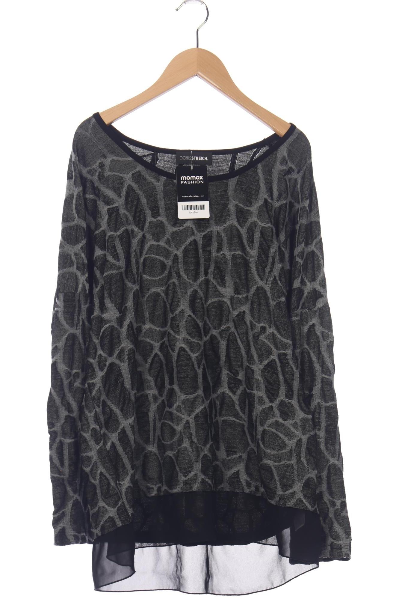 

Doris Streich Damen Langarmshirt, schwarz, Gr. 40