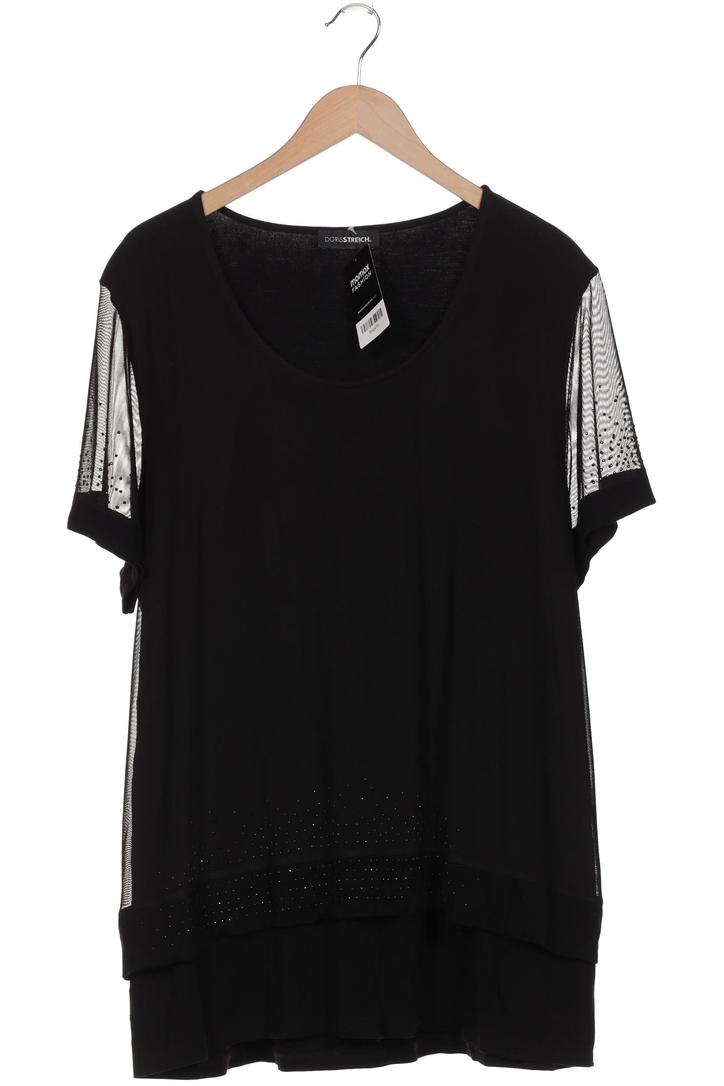 

Doris Streich Damen T-Shirt, schwarz, Gr. 52