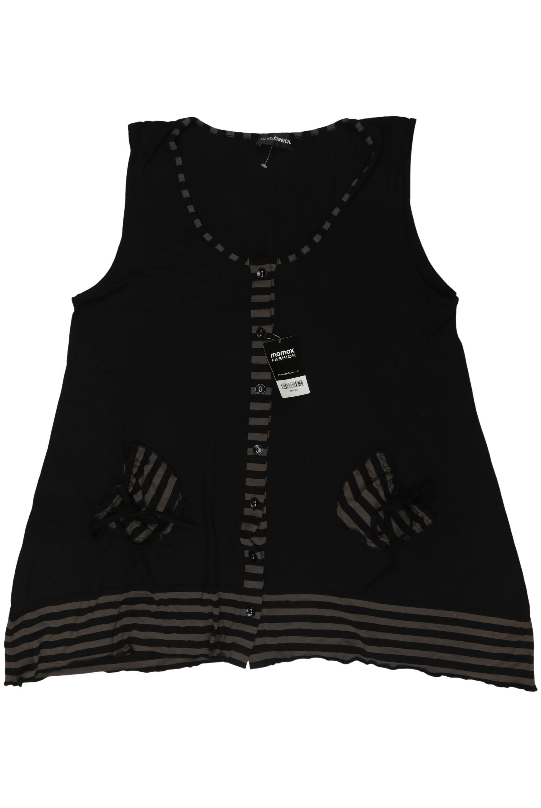 

Doris Streich Damen Weste, schwarz, Gr. 48