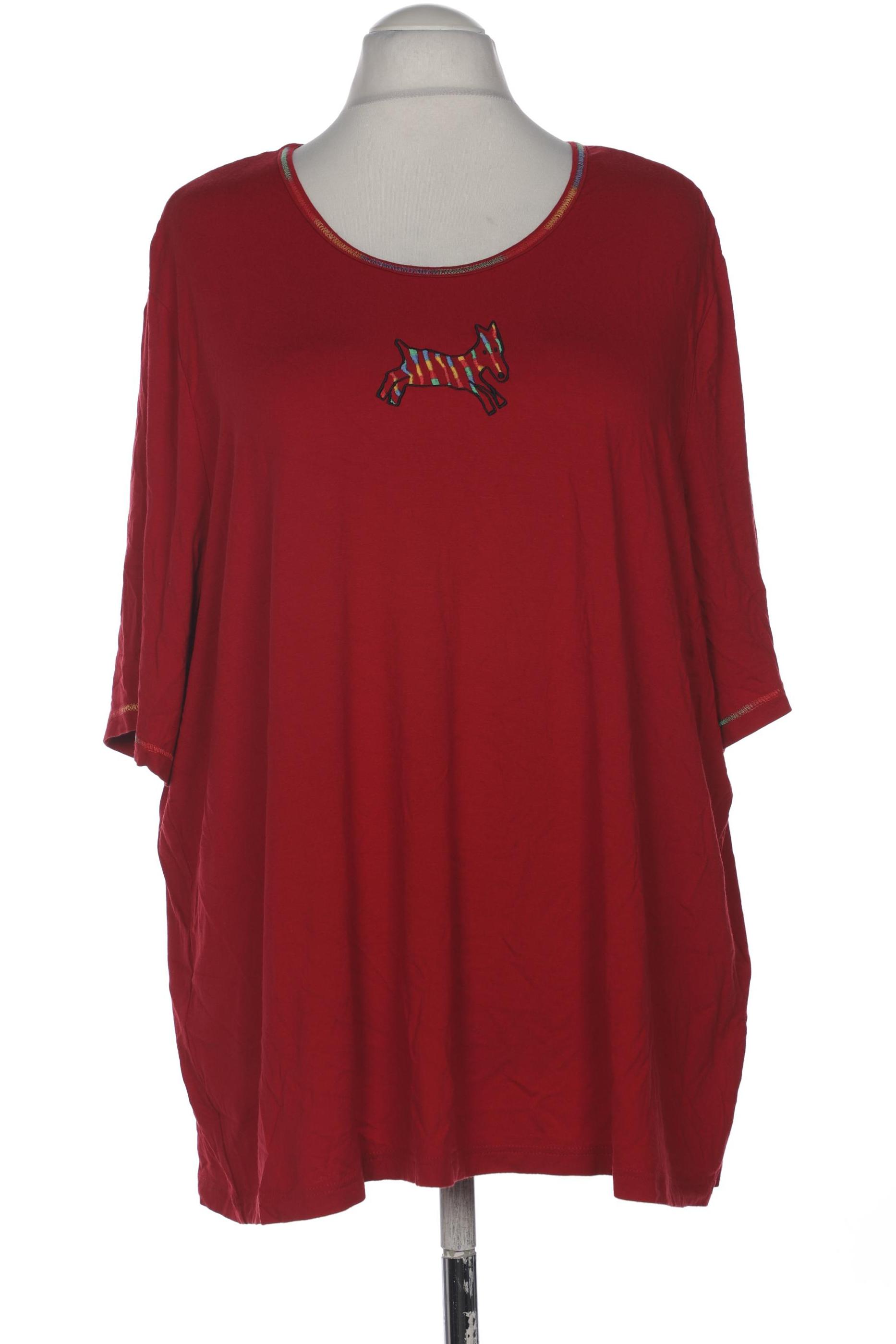 

Doris Streich Damen T-Shirt, rot, Gr. 54
