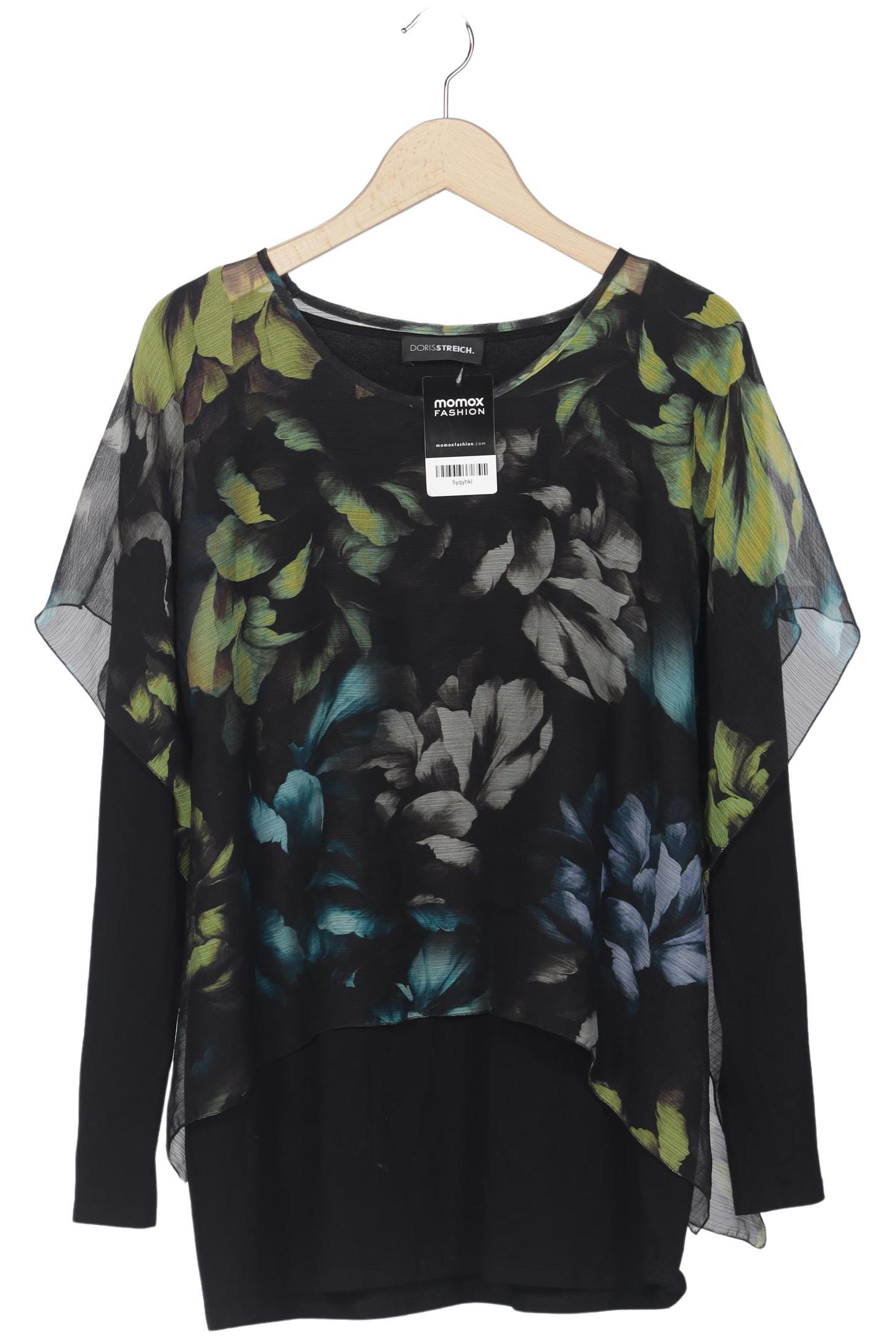 

Doris Streich Damen Langarmshirt, mehrfarbig, Gr. 40