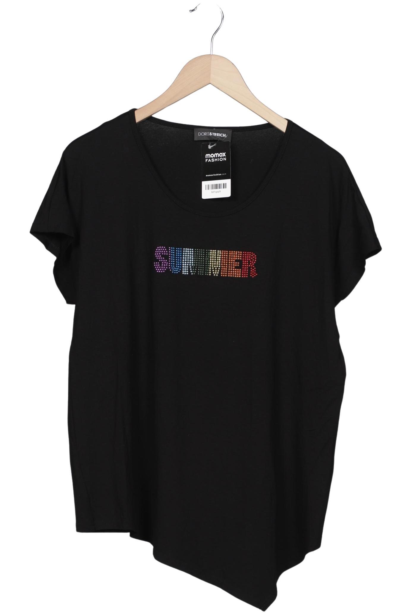 

Doris Streich Damen T-Shirt, schwarz, Gr. 46