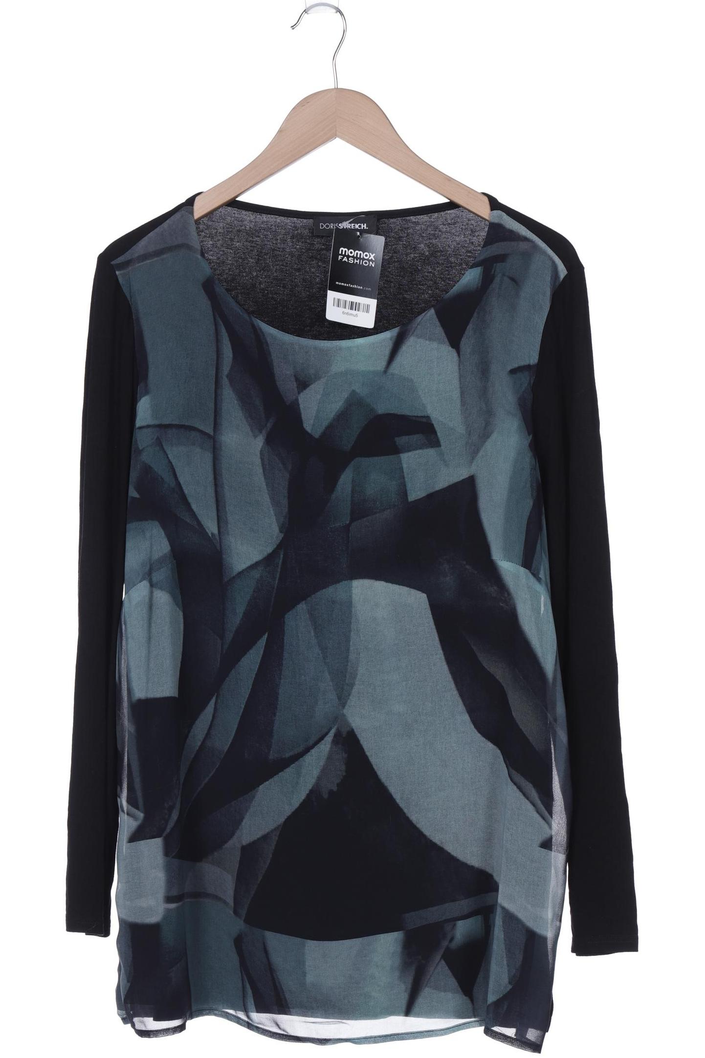 

Doris Streich Damen Langarmshirt, schwarz, Gr. 42