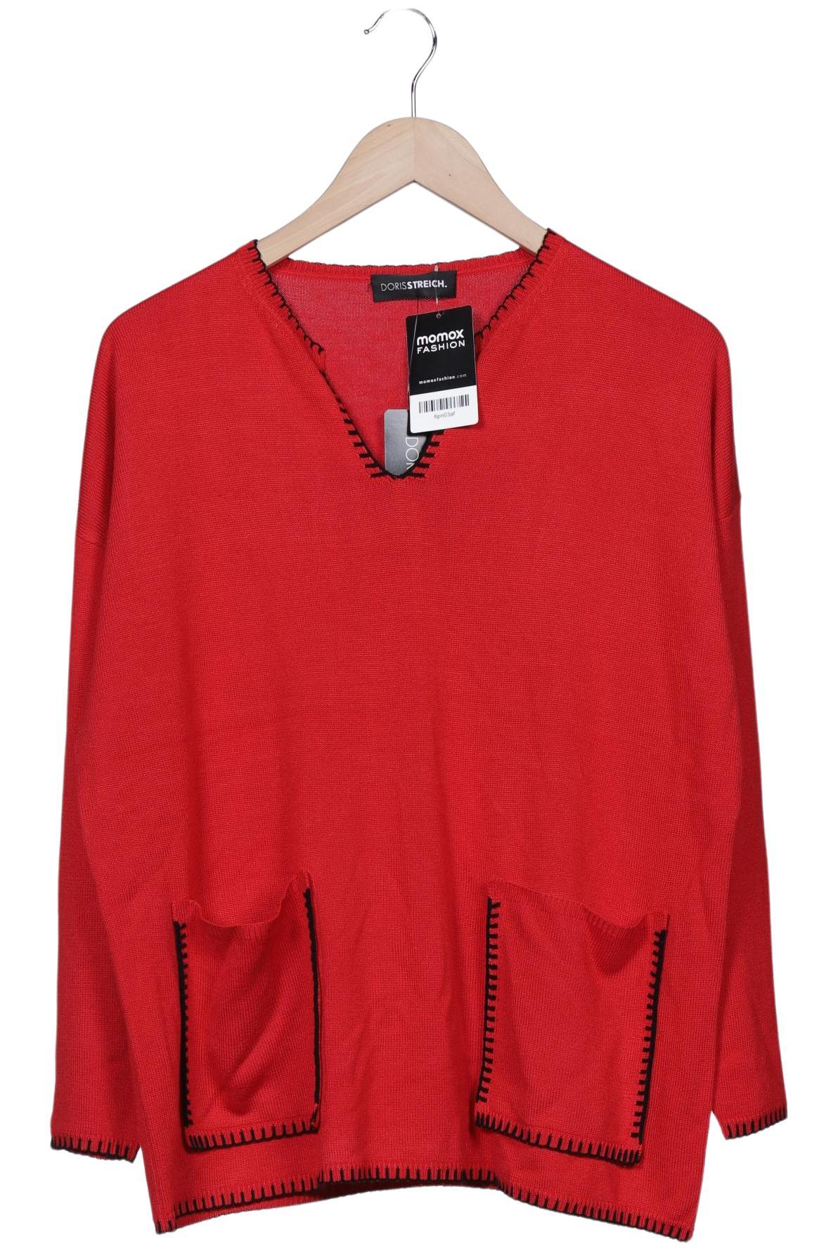 

Doris Streich Damen Pullover, rot, Gr. 36