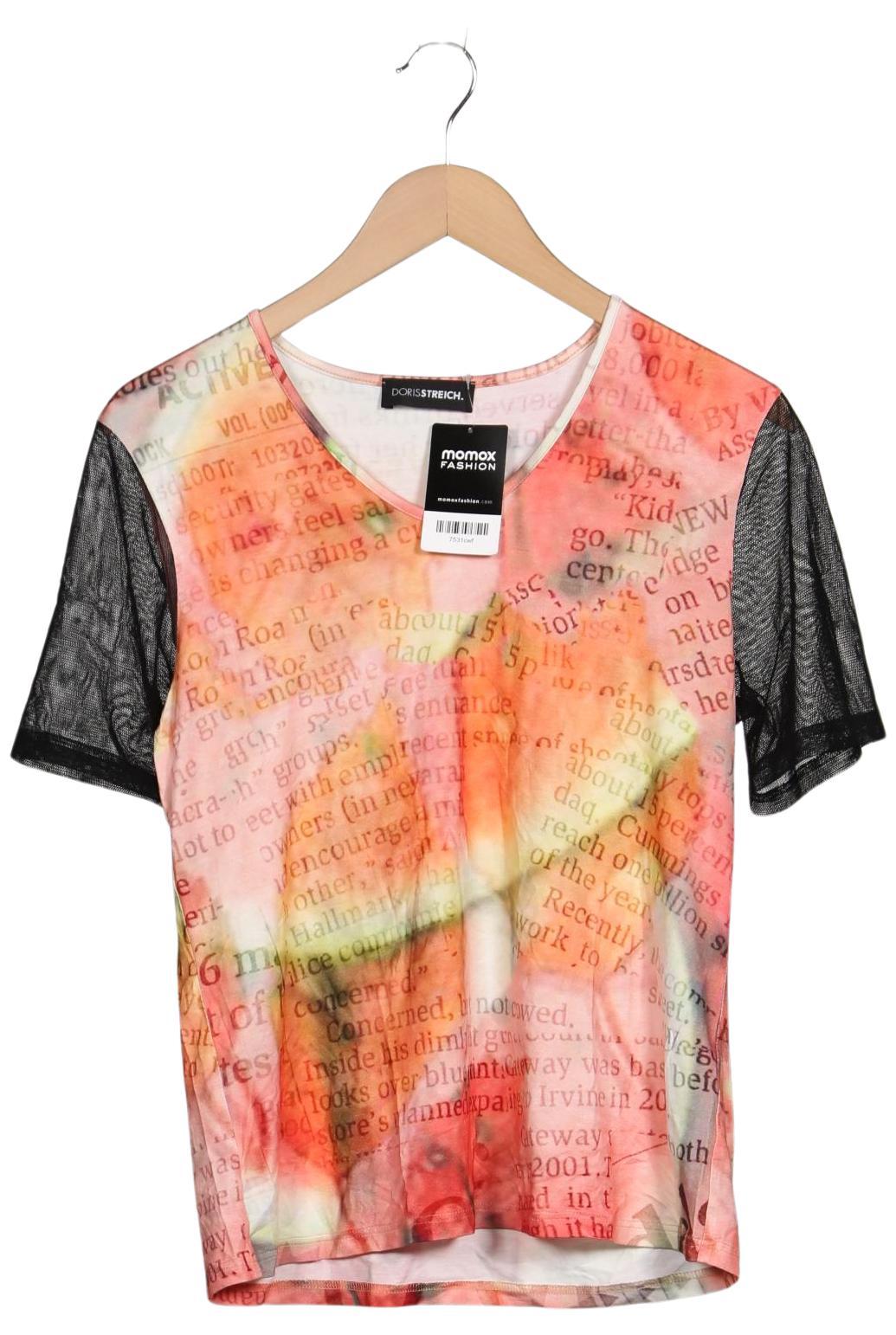 

Doris Streich Damen T-Shirt, orange, Gr. 38