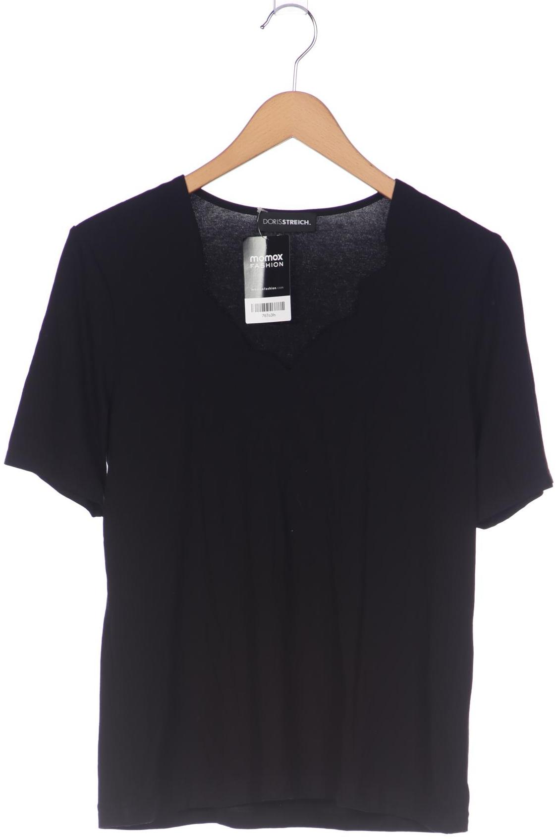 

Doris Streich Damen T-Shirt, schwarz, Gr. 38