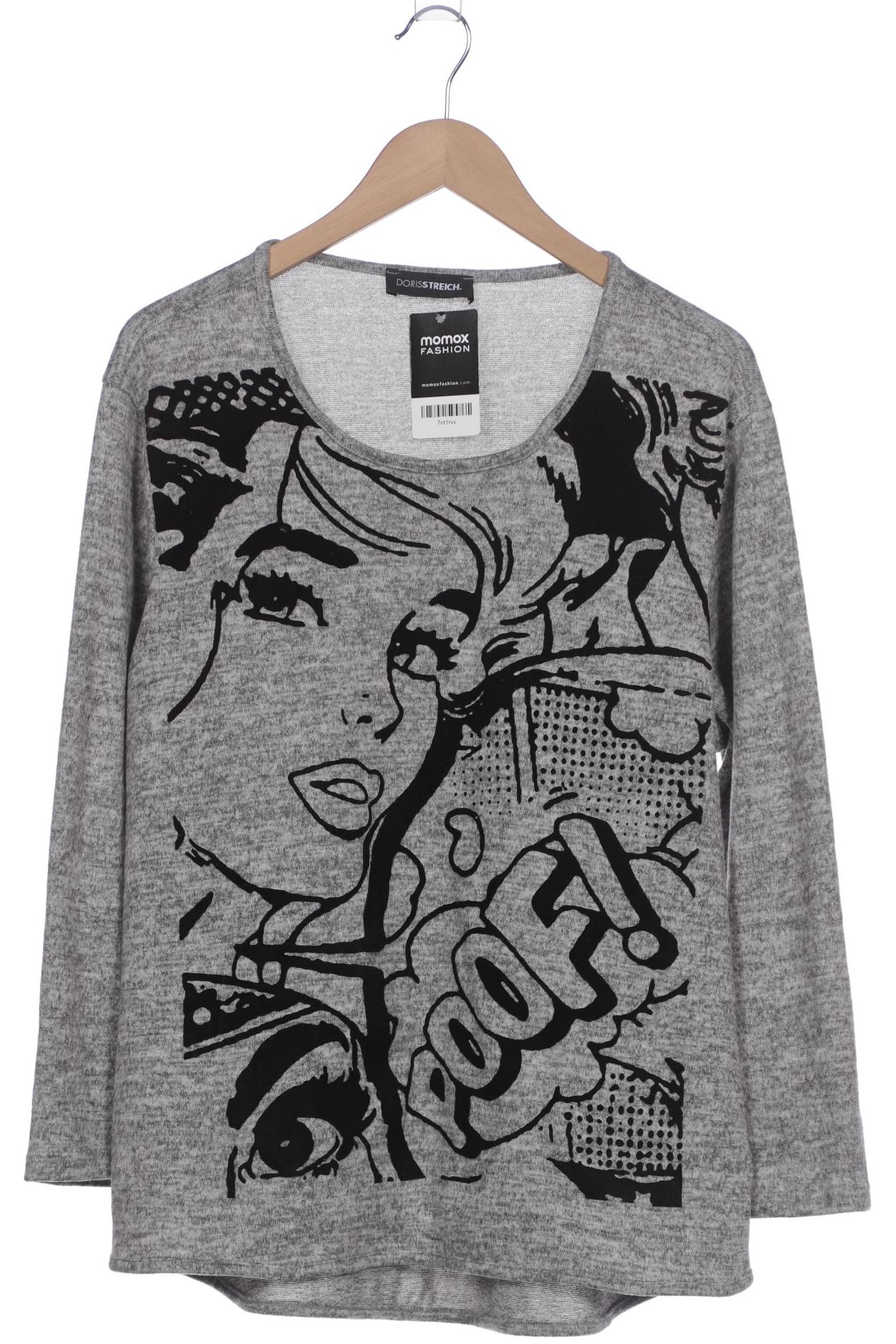

Doris Streich Damen Pullover, grau, Gr. 44
